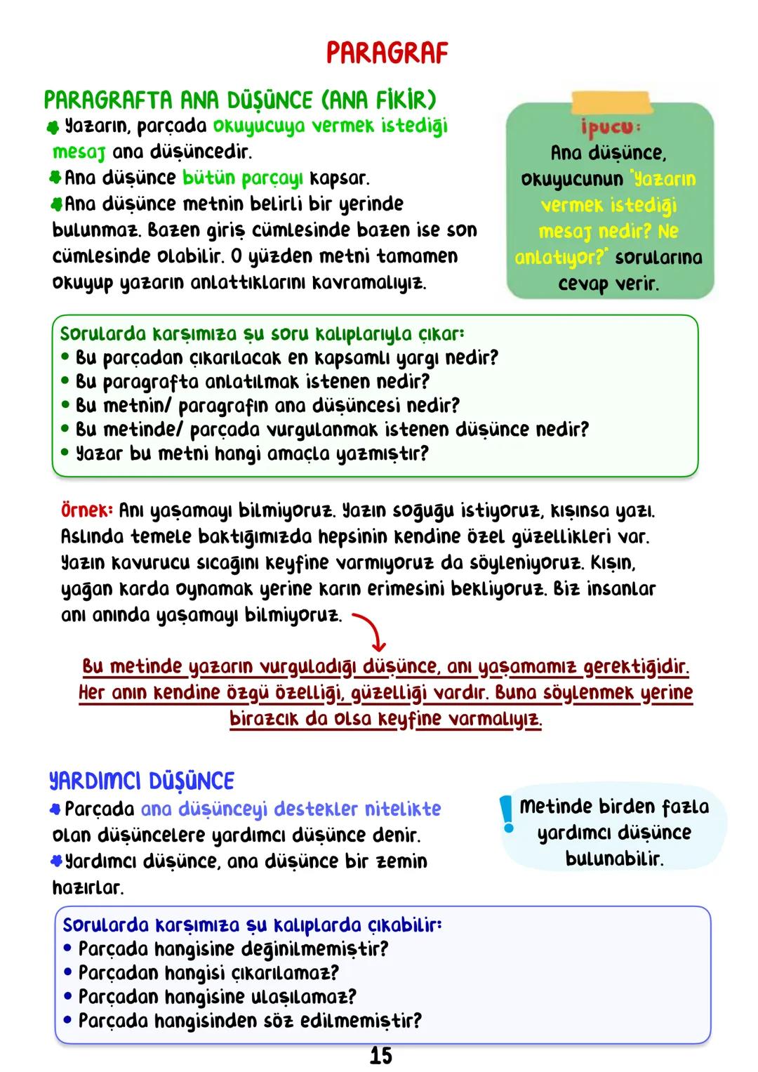 TÜRKÇE
• İÇİNDEKİLER •
Sözcükte Anlam.
Cümlede Anlam.
8
Paragraf.
15
Anlatım Bozuklukları.
23
Anlatım Biçimleri.
28
Sözel Mantık.
31
Örnek