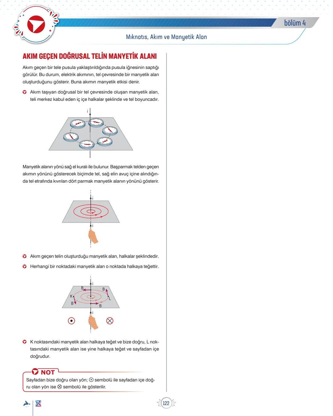 ÜNİTE 7
ELEKTRİK VE MANYETİZMA
Potansiyel Farkı, Elektrik Akımı ve Direnç
POTANSİYEL FARK
Birim elektrik yükünün iki nokta arasında harcadığ
