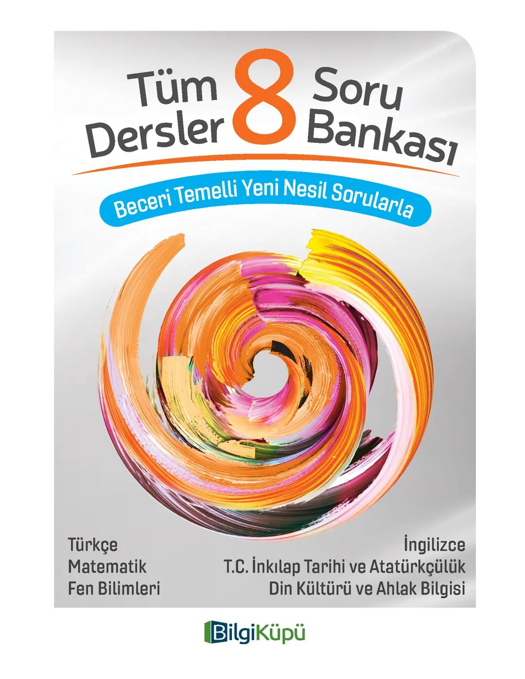 8sinif tüm dersler soru bankasi