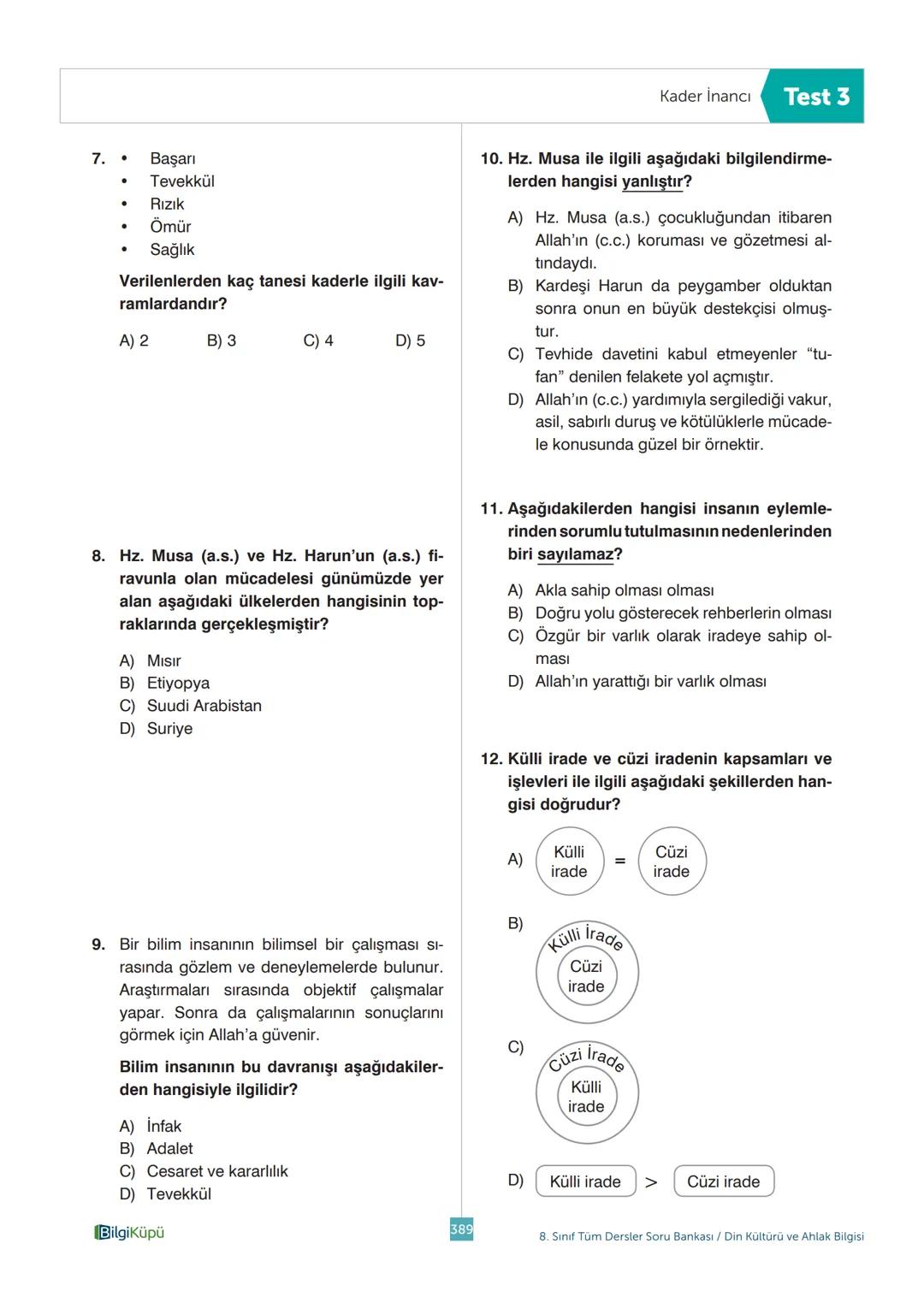 Tüm
Dersler
8
Soru
Bankası
Beceri Temelli Yeni Nesil Sorularla
Türkçe
Matematik
Fen Bilimleri
İngilizce
T.C. İnkılap Tarihi ve Atatürkçülük