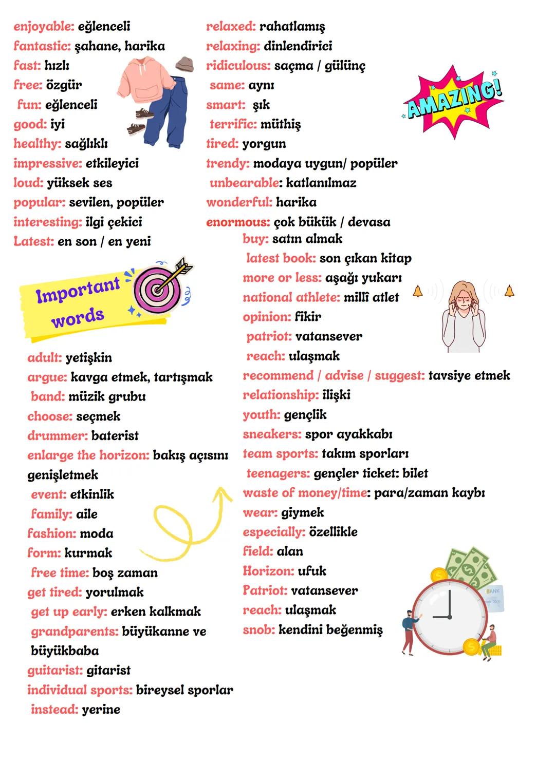 TEEN LIFE
Activities and Daily
Routines
Attend an art club: resim kulübüne katılmak
Chat with friends online :Arkadaşlarla online
sohbet etm