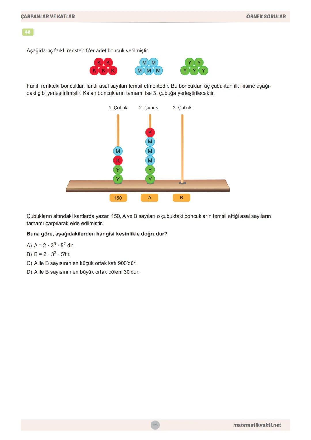 MEB
8.SINIF
ÇARPANLAR VE KATLAR
ÖRNEK
SORULAR VE CEVAPLARI # 8.SINIF MATEMATİK
MEB BECERİ TEMELLİ
ÖRNEK SORULAR
ÇARPANLAR VE KATLAR
Ah