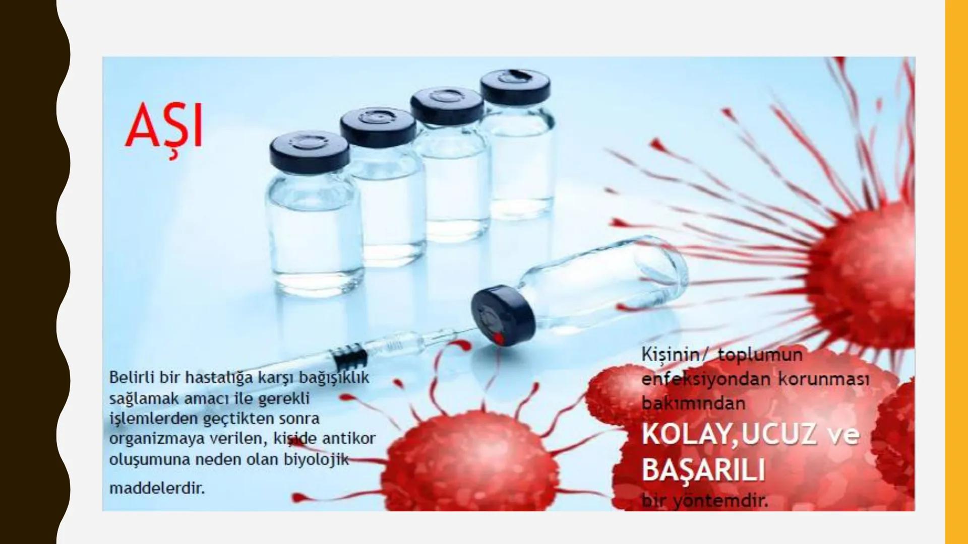 Bağışıklama ve Aşılar
2007
KARABÜK
ÜNİVERSİTESİ
VACCINE
Çocuk Sağlığı ve Hastalıkları Dersi
Öğr. Gör. Tuğçe KOLUKISA Bağışıklık
•
•
İnsan vü