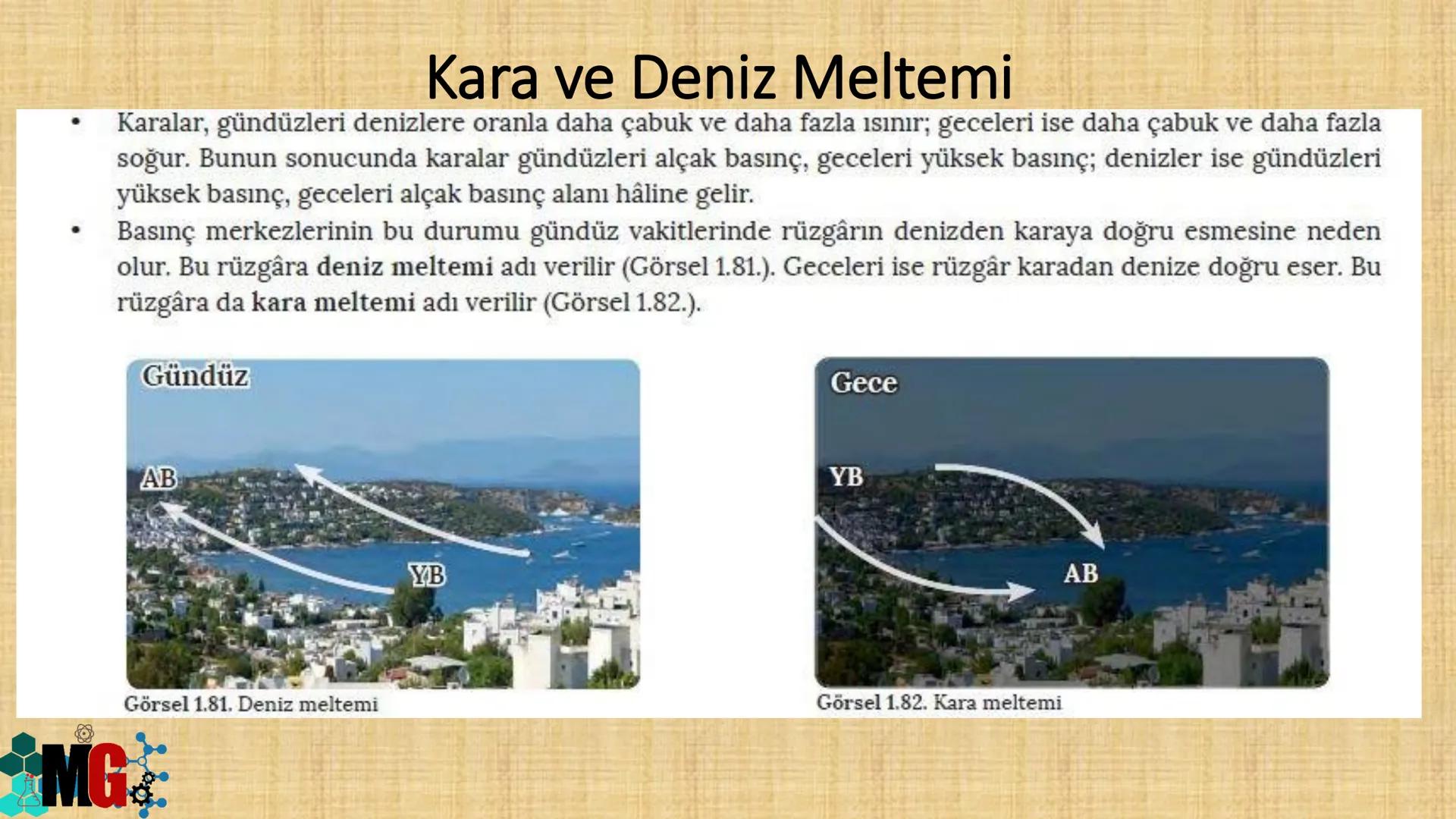 İKLİM VE HAVA HAREKETLERİ
HAZIRLAYAN: MURAT GÜRBÜZ
*MG A. HAVA OLAYLARI
• Atmosferde meydana gelen değişmelere hava olayları denir.
.
Havada