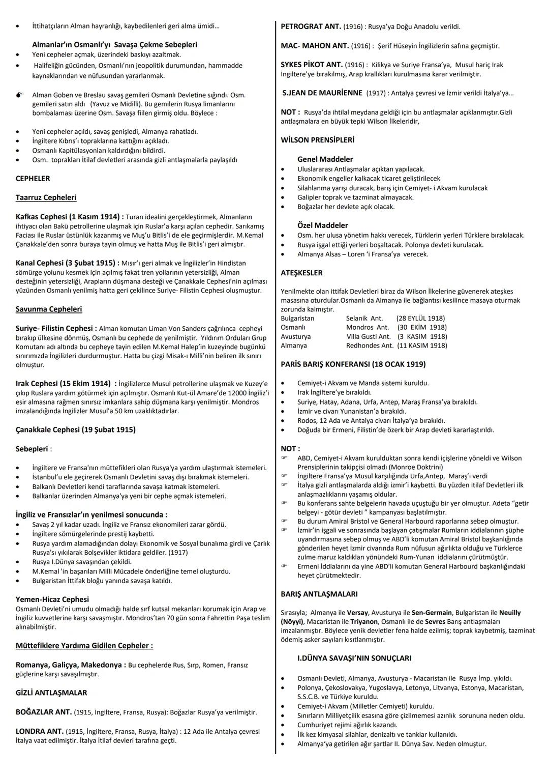 # TÜRK İNKILABI' NIN SEBEPLERİ
Mevcut düzenin idari, iktisadi, askeri, hukuki, eğitimsel birçok alanda iyice bozulması
ve tedavilere cevap