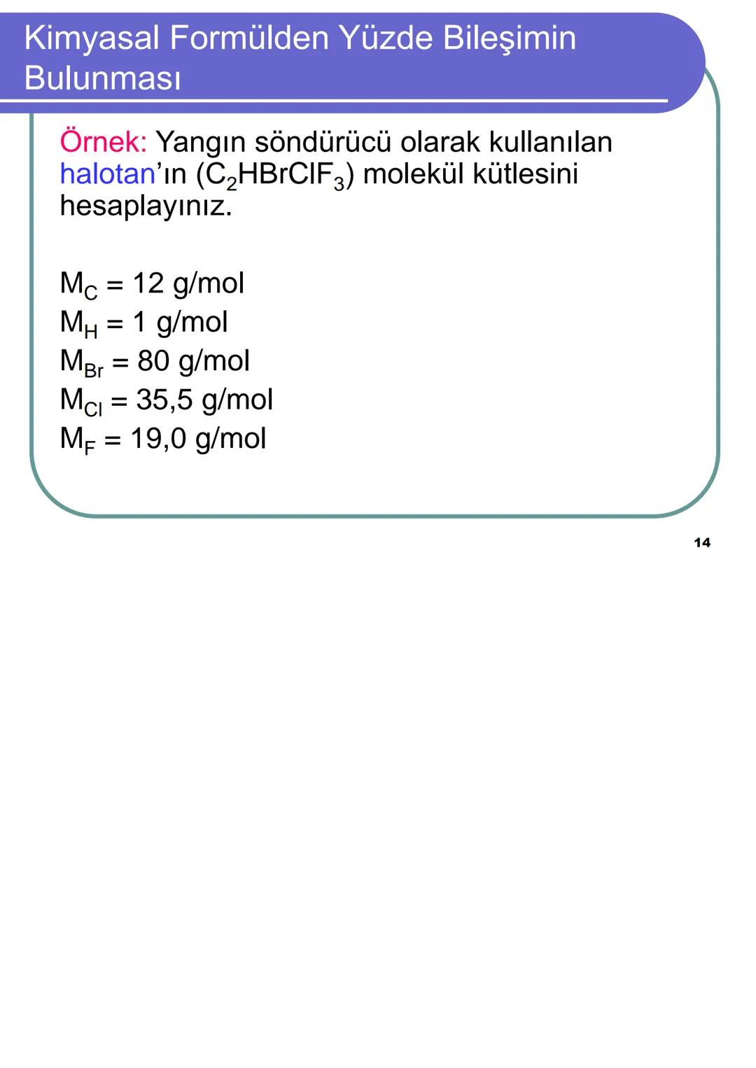 Avagadro Sayısı ve Mol Kavramı
Gündelik hayatta bazen maddeleri teker
teker ifade etmek yerine toplu halde
belirtmeyi tercih ederiz.
Örneğin