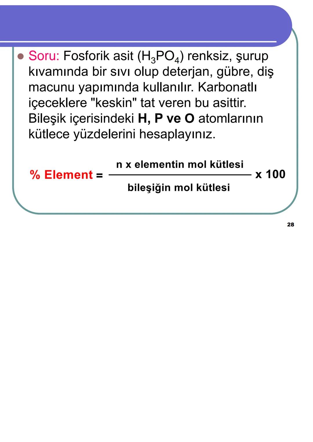Avagadro Sayısı ve Mol Kavramı
Gündelik hayatta bazen maddeleri teker
teker ifade etmek yerine toplu halde
belirtmeyi tercih ederiz.
Örneğin