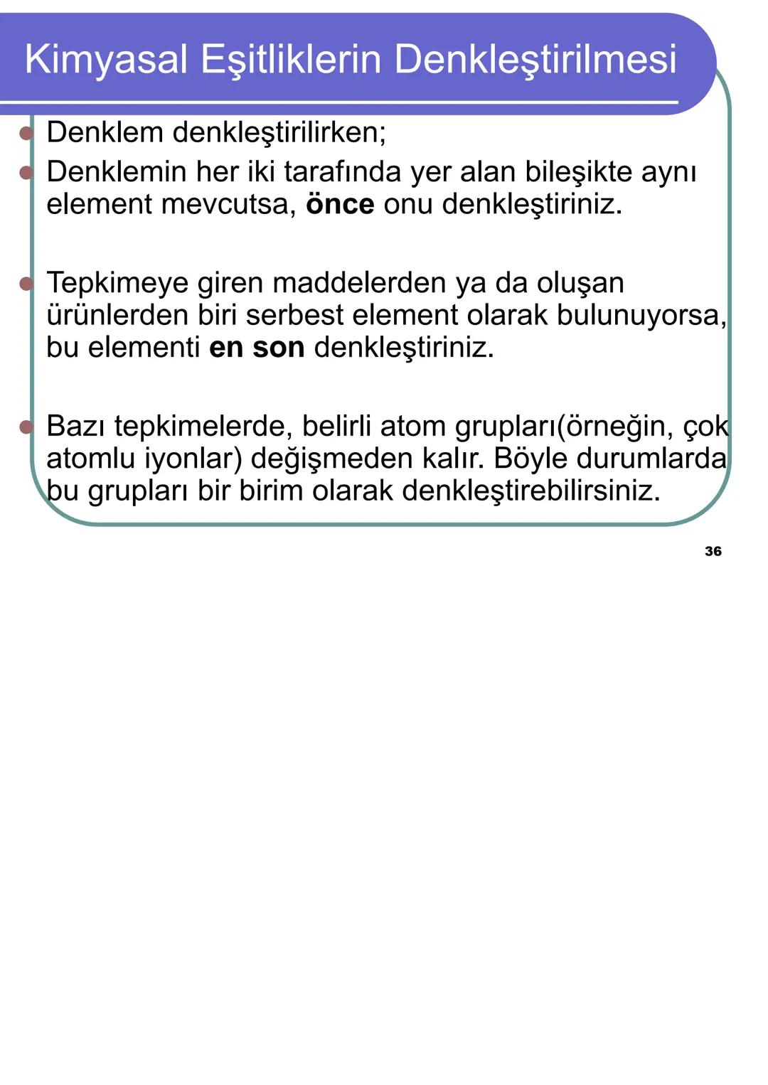 Avagadro Sayısı ve Mol Kavramı
Gündelik hayatta bazen maddeleri teker
teker ifade etmek yerine toplu halde
belirtmeyi tercih ederiz.
Örneğin