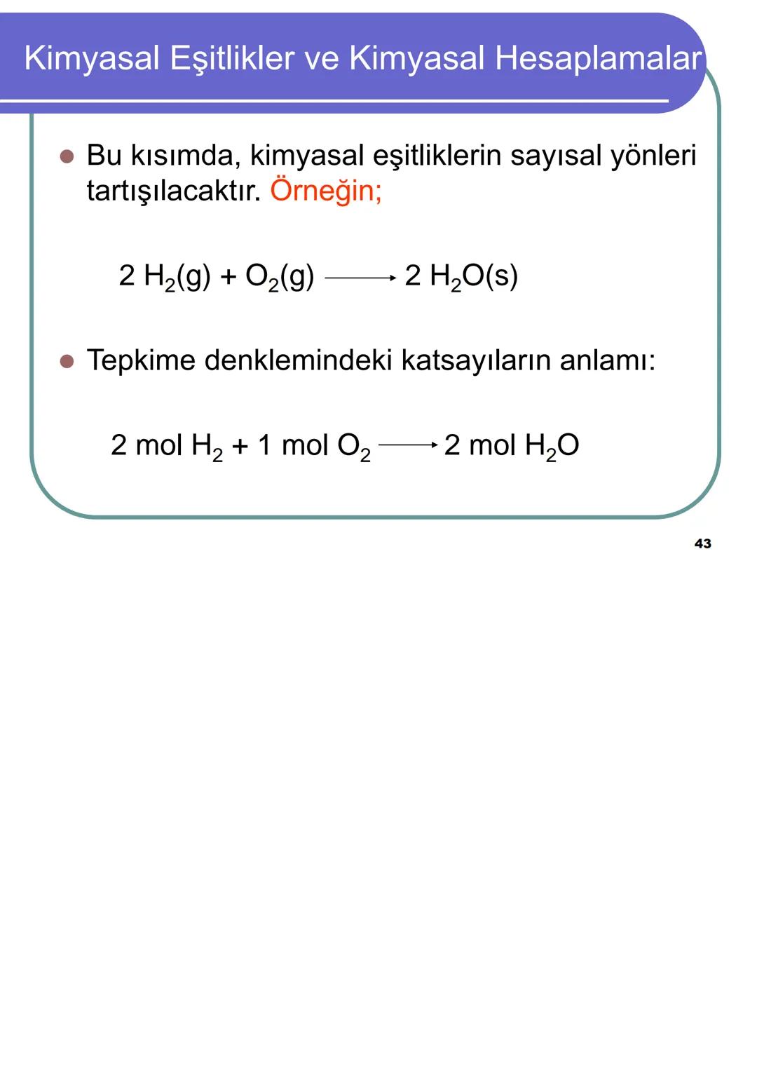 Avagadro Sayısı ve Mol Kavramı
Gündelik hayatta bazen maddeleri teker
teker ifade etmek yerine toplu halde
belirtmeyi tercih ederiz.
Örneğin