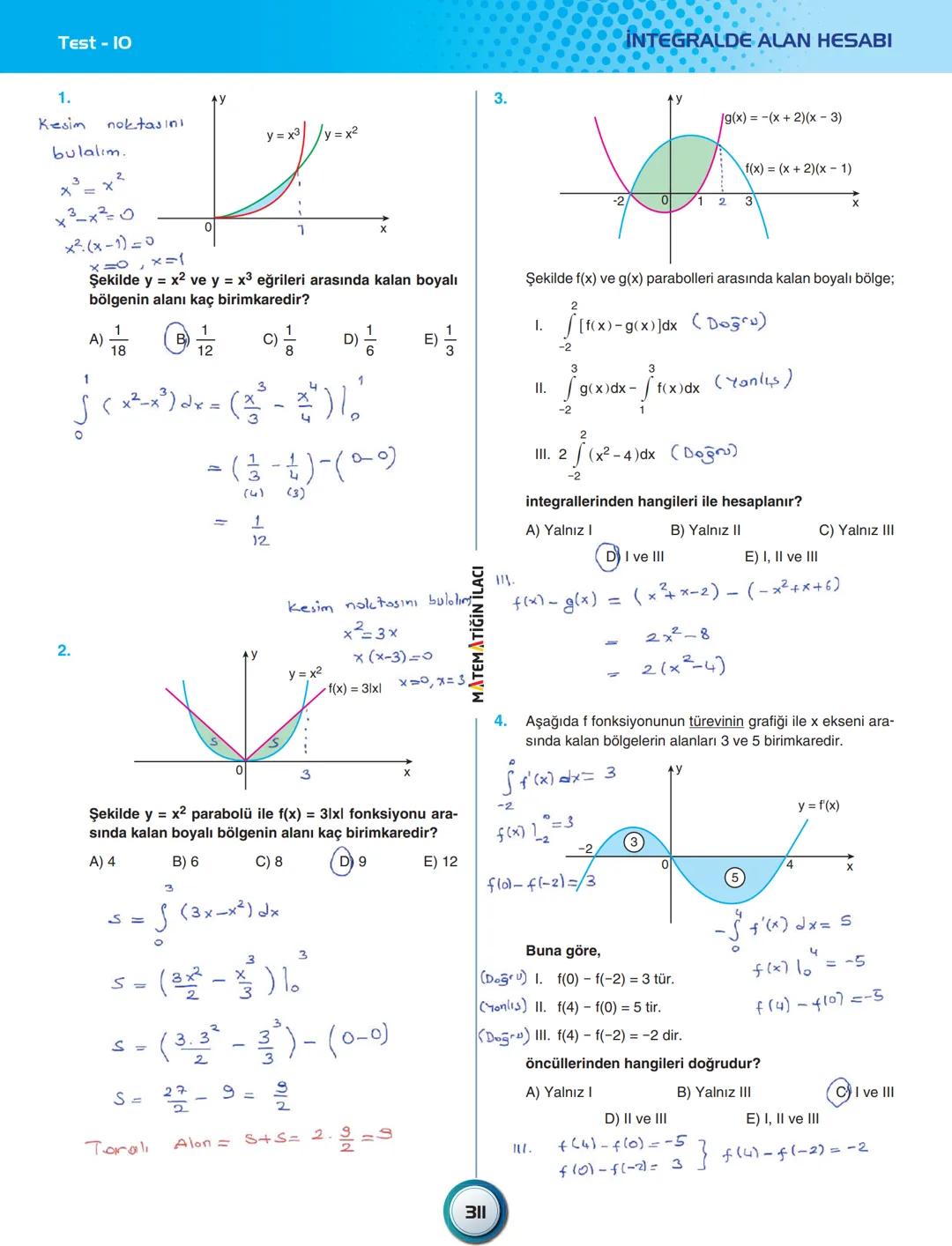 ÜNİTE - 12
İNTEGRAL
İntegral Tanımı ve Özellikleri
Belirsiz İntegral
Belirli İntegral
İntegralde Alan Hesabı
ACIL MATEMATIK # İNTEGRA