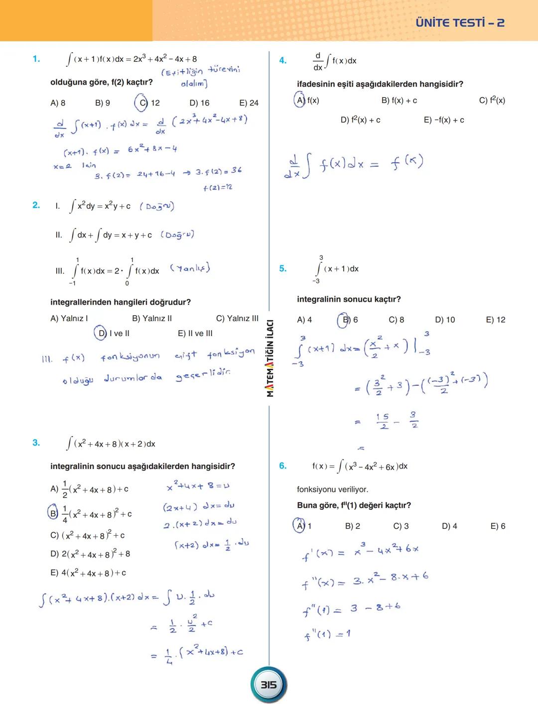 ÜNİTE - 12
İNTEGRAL
İntegral Tanımı ve Özellikleri
Belirsiz İntegral
Belirli İntegral
İntegralde Alan Hesabı
ACIL MATEMATIK # İNTEGRA