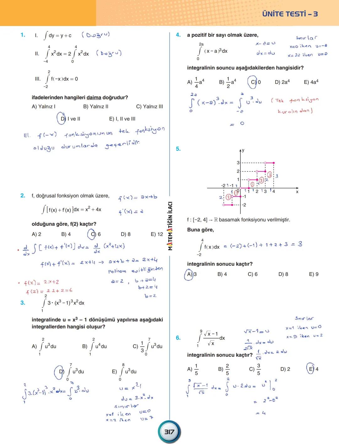 ÜNİTE - 12
İNTEGRAL
İntegral Tanımı ve Özellikleri
Belirsiz İntegral
Belirli İntegral
İntegralde Alan Hesabı
ACIL MATEMATIK # İNTEGRA