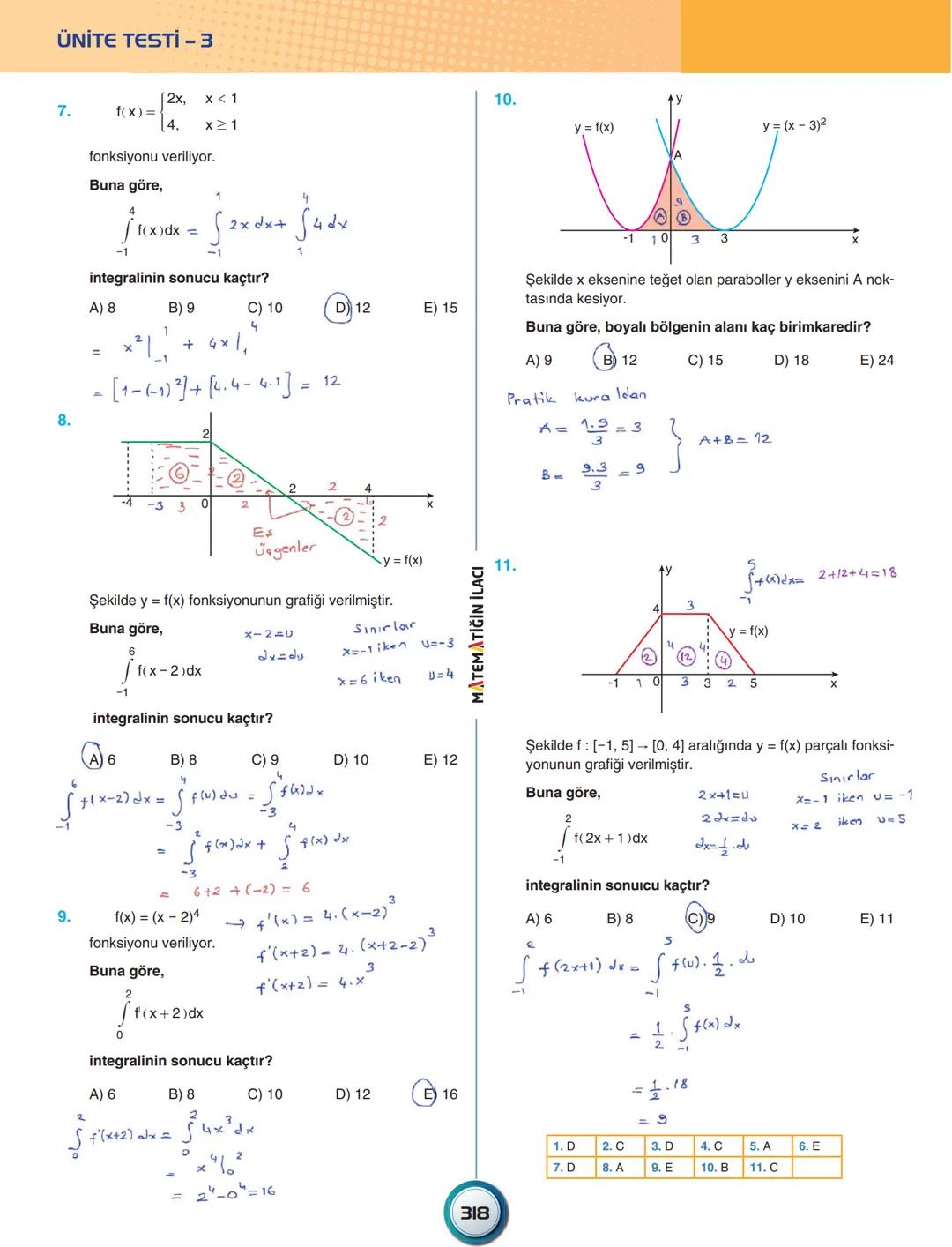 ÜNİTE - 12
İNTEGRAL
İntegral Tanımı ve Özellikleri
Belirsiz İntegral
Belirli İntegral
İntegralde Alan Hesabı
ACIL MATEMATIK # İNTEGRA