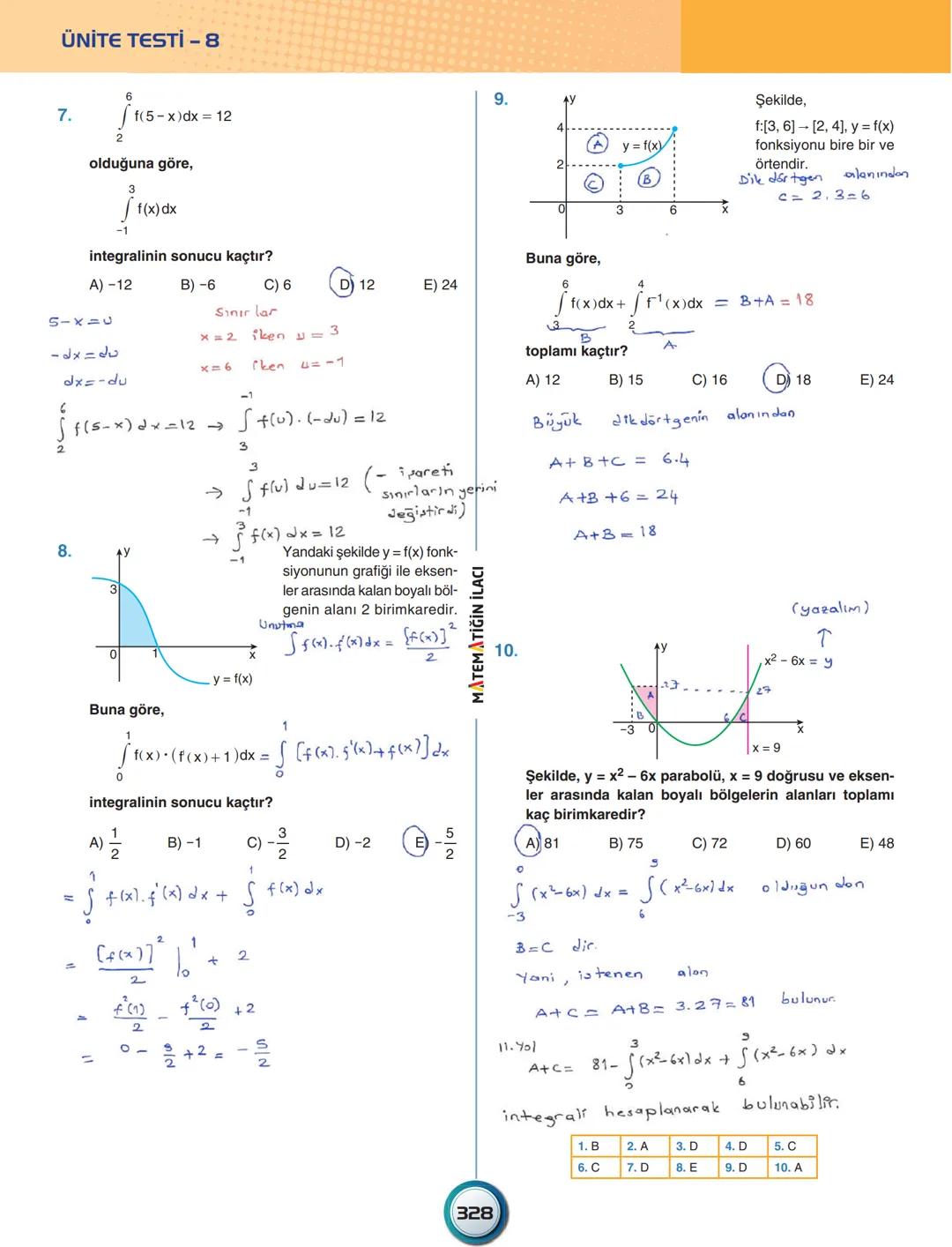 ÜNİTE - 12
İNTEGRAL
İntegral Tanımı ve Özellikleri
Belirsiz İntegral
Belirli İntegral
İntegralde Alan Hesabı
ACIL MATEMATIK # İNTEGRA