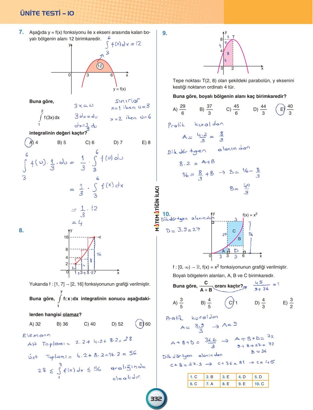 ÜNİTE - 12
İNTEGRAL
İntegral Tanımı ve Özellikleri
Belirsiz İntegral
Belirli İntegral
İntegralde Alan Hesabı
ACIL MATEMATIK # İNTEGRA