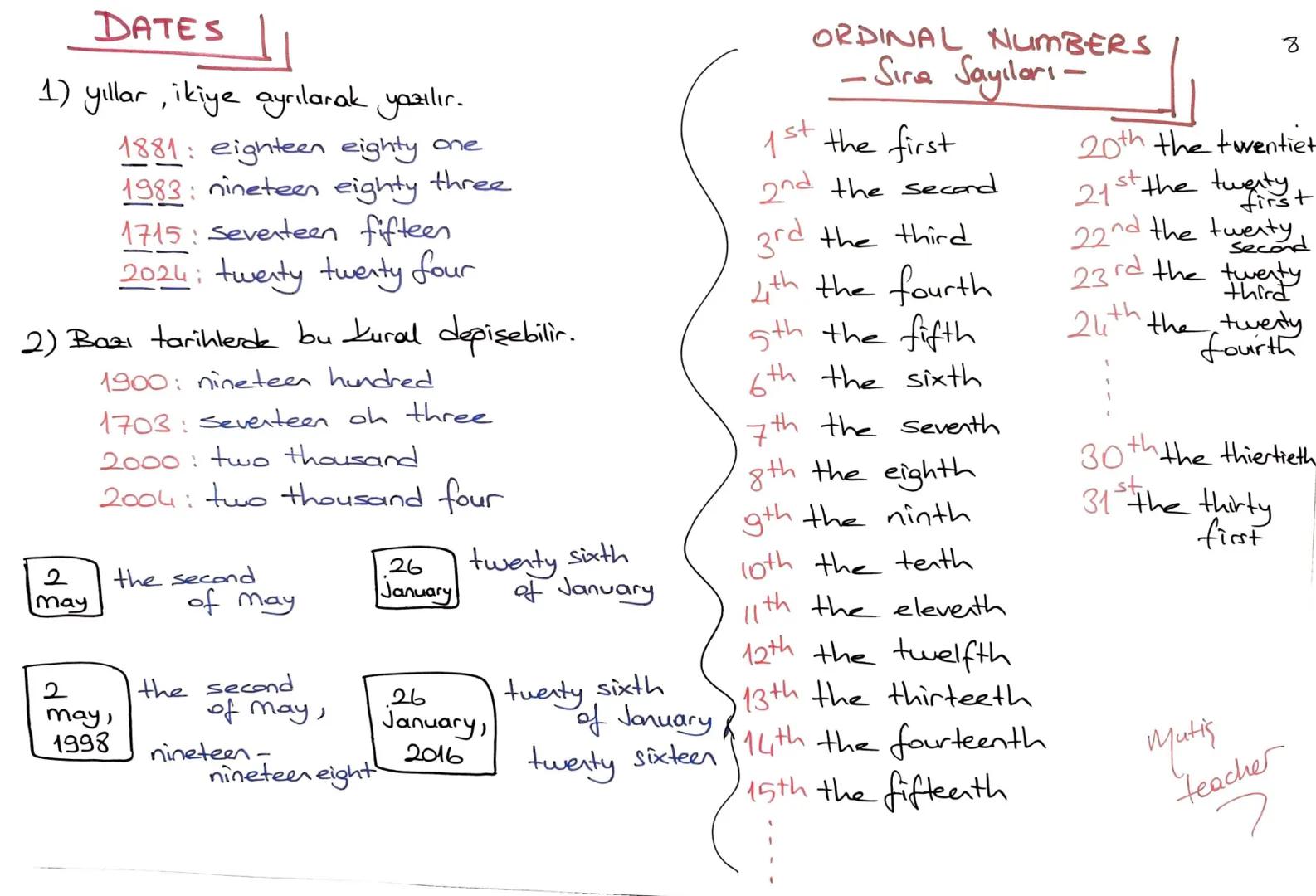 Simple
Present
Tense
Months
Days
MOIT 1
LIFE
•Dates
Time
Daily
Routines
Grade 6
MUTS TEACHER
8 Merhaba
Canlar
,
Yeni Eğitim - Spnetim Hayatı