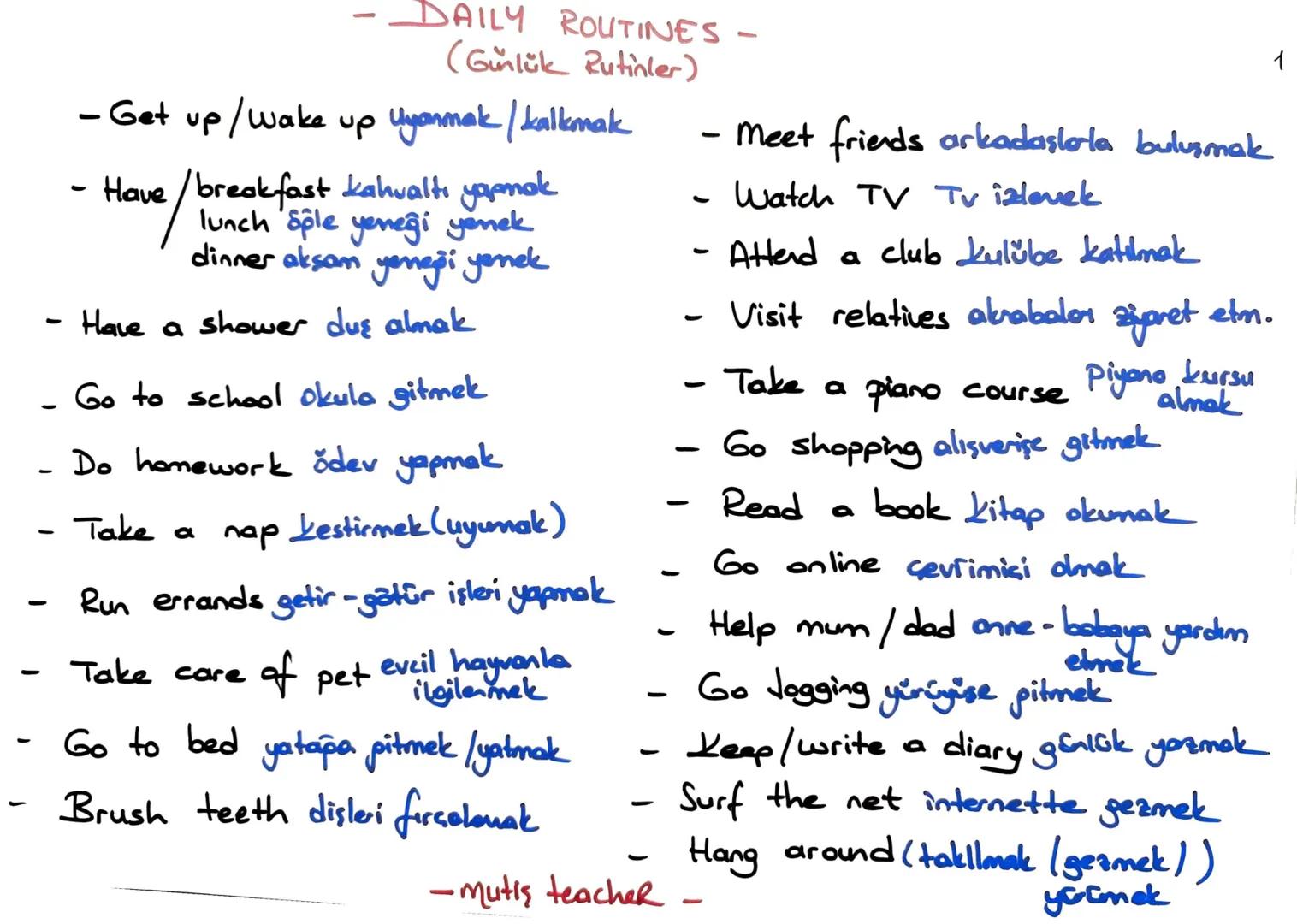 Simple
Present
Tense
Months
Days
MOIT 1
LIFE
•Dates
Time
Daily
Routines
Grade 6
MUTS TEACHER
8 Merhaba
Canlar
,
Yeni Eğitim - Spnetim Hayatı
