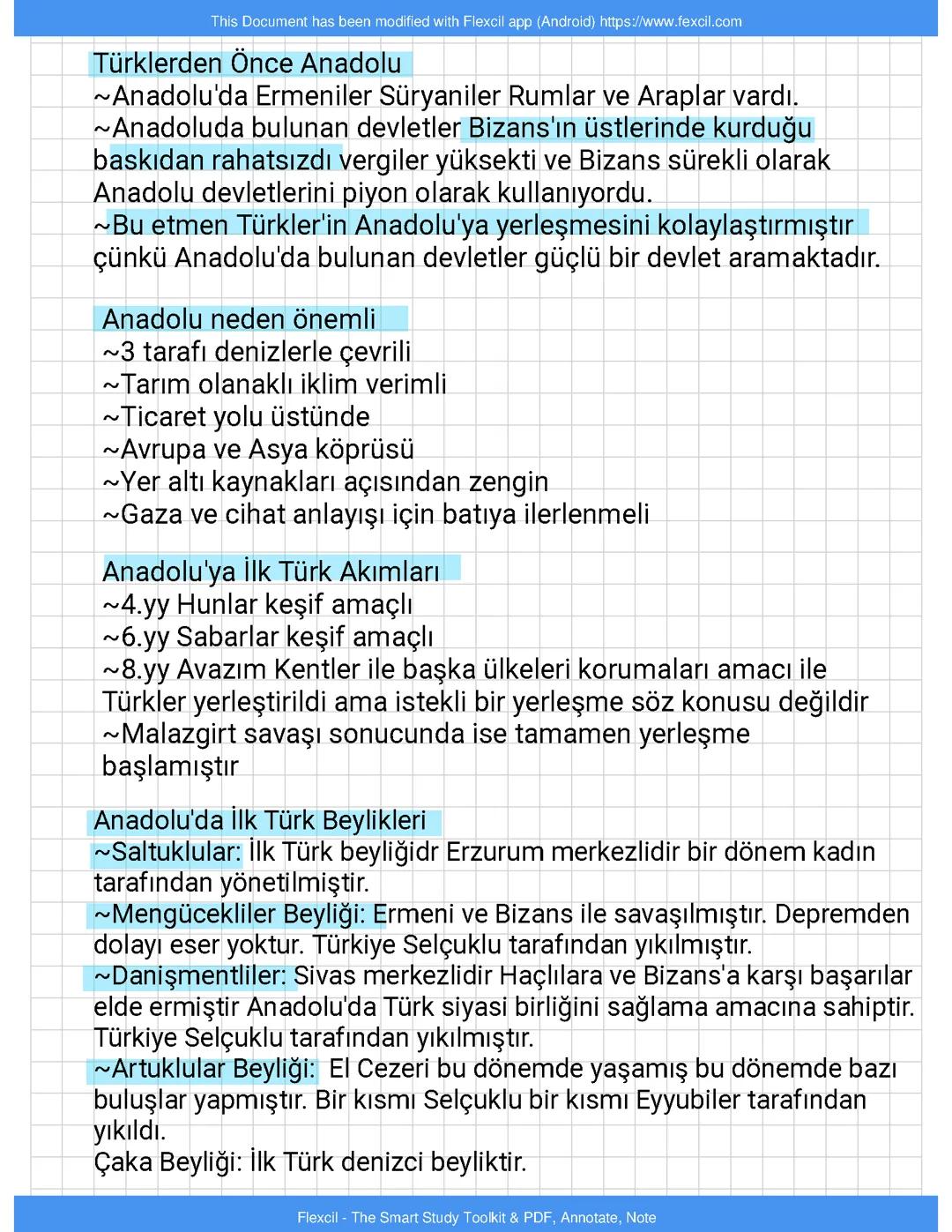 Tarih Selçuklu Dönemi