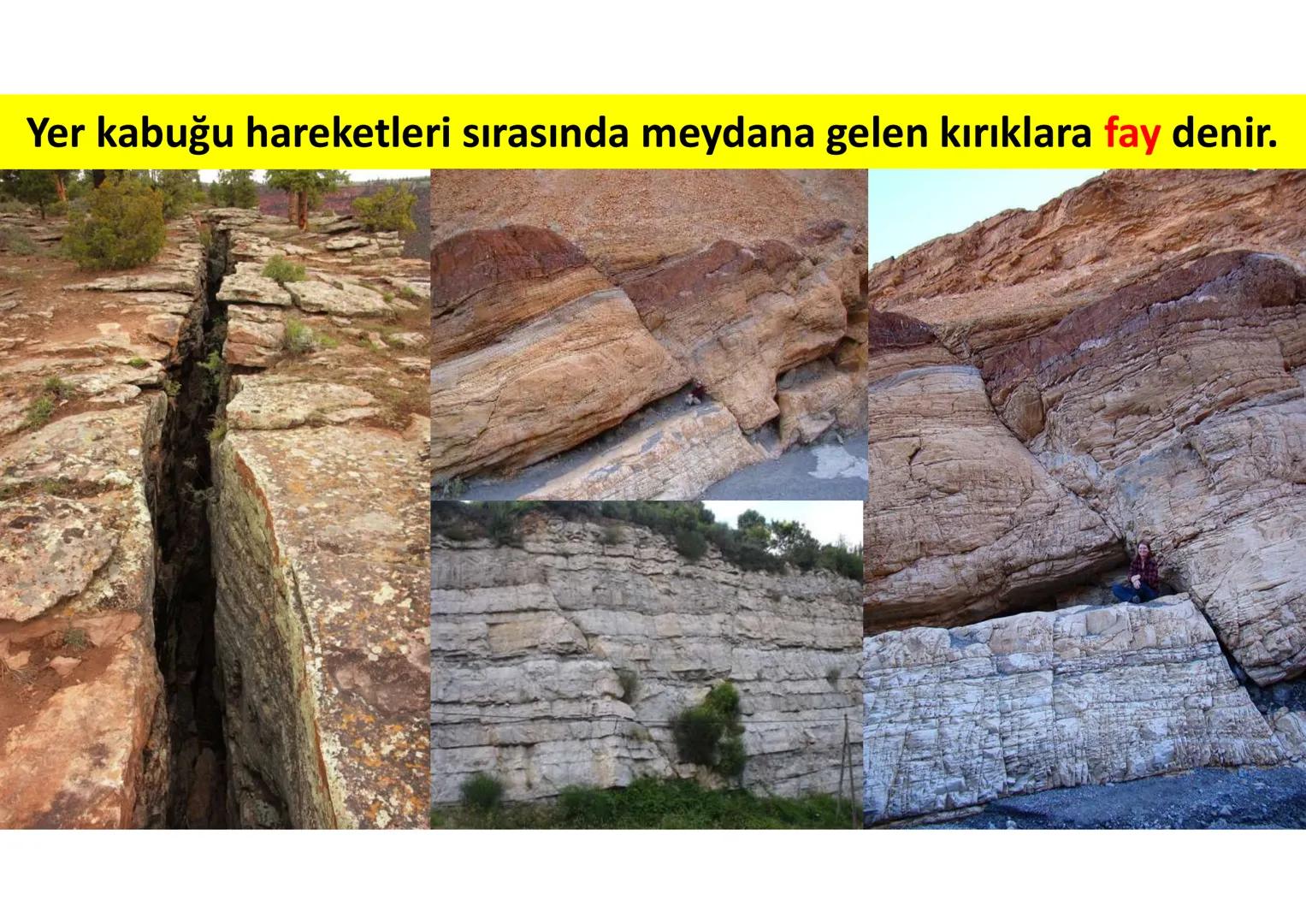 # İÇ
# KUVVETLER
Epirojenez
Orojenez
Volkanizma
Deprem Yeryüzü şekillerinin bir kısmı,
oluşumları için gerekli olan enerjiyi
mantodaki