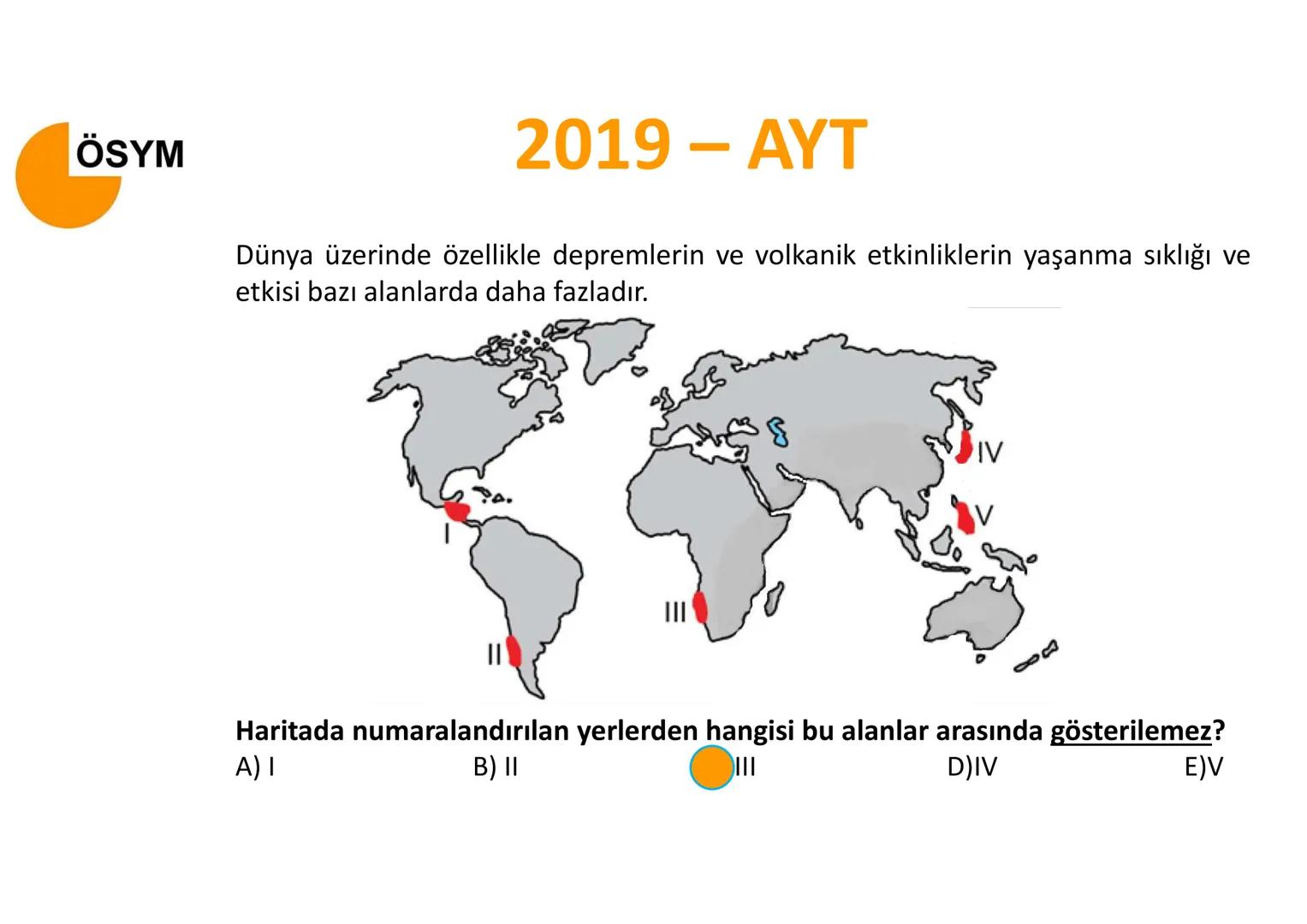 # İÇ
# KUVVETLER
Epirojenez
Orojenez
Volkanizma
Deprem Yeryüzü şekillerinin bir kısmı,
oluşumları için gerekli olan enerjiyi
mantodaki