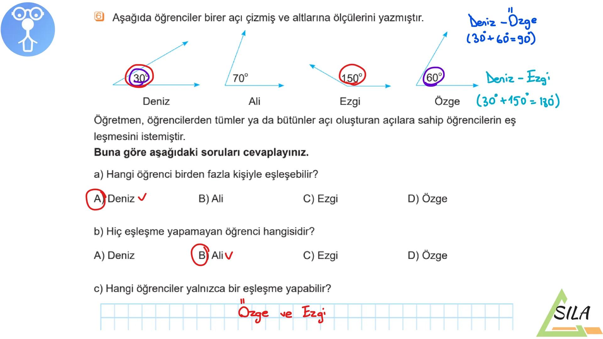 O
S.sınıflar için
MATEMATİK SAATİ
1.TEMA: GEOMETRİK ŞEKİLLER
TC
SILA
%SIL Ders Akışı
•
Konu Tekrarı
●
Etkinlik
• Ölçme
ve Değerledirme Sorul