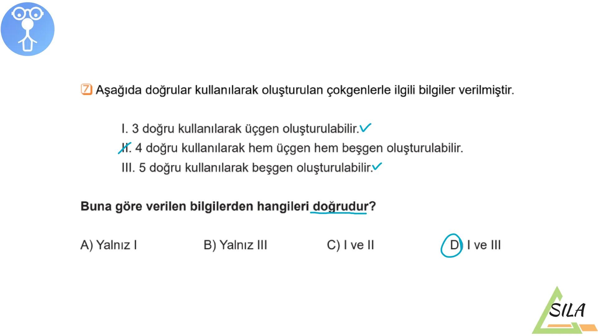 O
S.sınıflar için
MATEMATİK SAATİ
1.TEMA: GEOMETRİK ŞEKİLLER
TC
SILA
%SIL Ders Akışı
•
Konu Tekrarı
●
Etkinlik
• Ölçme
ve Değerledirme Sorul