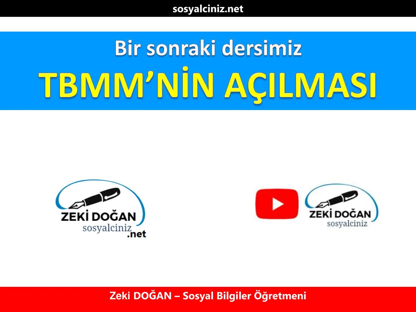 sosyalciniz.net
T.C. İNKILAP TARİHİ VE
ATATÜRKÇÜLÜK
MİSAKI MİLLİ
Püf noktalar & Püf yorumlar
Zeki DOĞAN – Sosyal Bilgiler Öğretmeni sosy