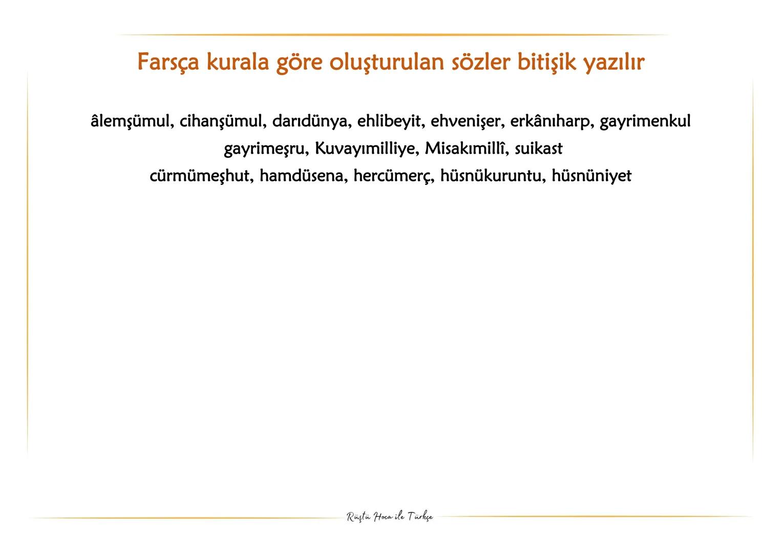 YAZIM
KURALLARI
NOKTA ATIŞ BİLGİLER
Rüştü Hoca ile Türkçe Etmek, edilmek, eylemek, olmak, olunmak yardımcı fiilleriyle kurulan birleşik fiil