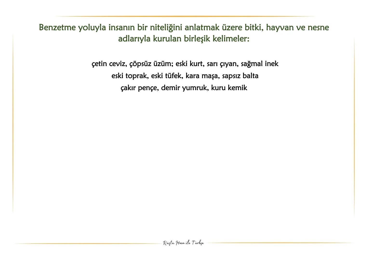 YAZIM
KURALLARI
NOKTA ATIŞ BİLGİLER
Rüştü Hoca ile Türkçe Etmek, edilmek, eylemek, olmak, olunmak yardımcı fiilleriyle kurulan birleşik fiil