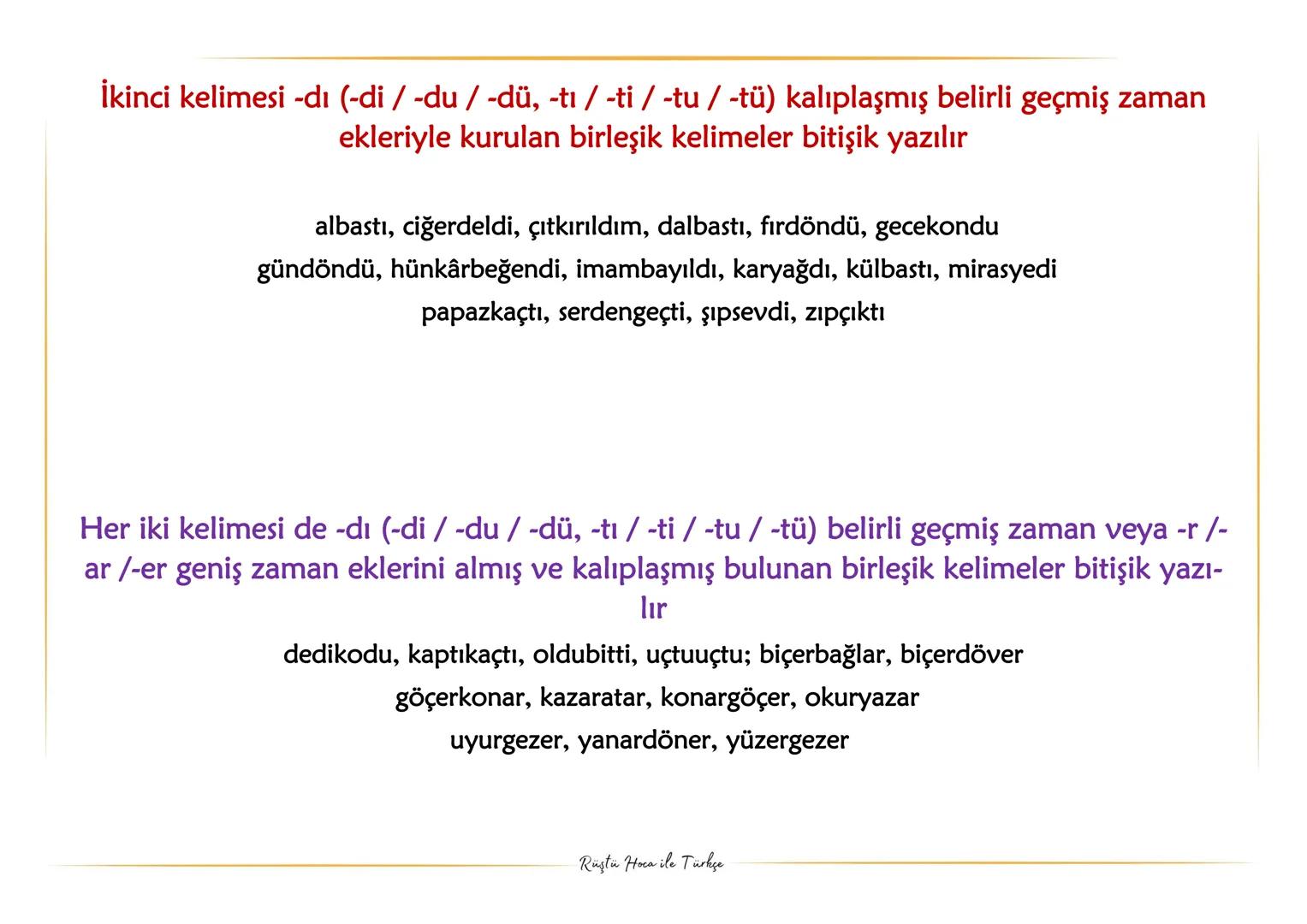 YAZIM
KURALLARI
NOKTA ATIŞ BİLGİLER
Rüştü Hoca ile Türkçe Etmek, edilmek, eylemek, olmak, olunmak yardımcı fiilleriyle kurulan birleşik fiil