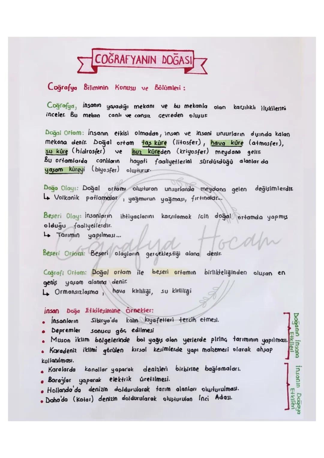 COĞRAFYANIN
Hocam
KONUSU VE
BÖLÜMLERİ
Со
до
do .
COĞRAFYANIN DOĞASI
Coğrafya Biliminin Konusu ve Bölümleri:
Coğrafya, insanın yaşadığı mekan