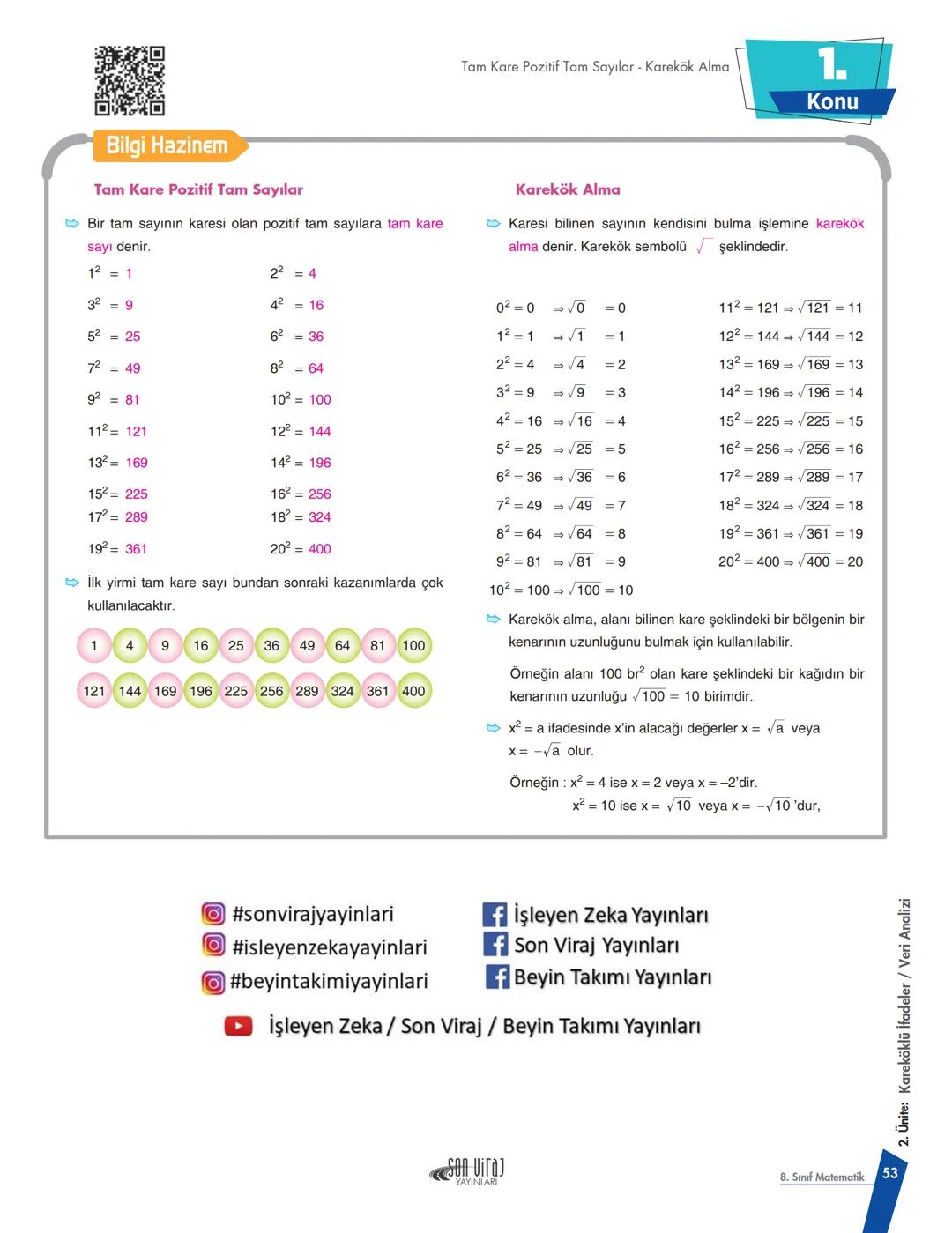 Öğretmenlerimizin ve
Öğrencilerimizin
Yanındayız
#Evde Kal
Türkiye
LGS
MATEMATİK
KONU
ANLATIMI 8
¡SLEYEN
ZEKA
#beyintakimiyayinlari
Be