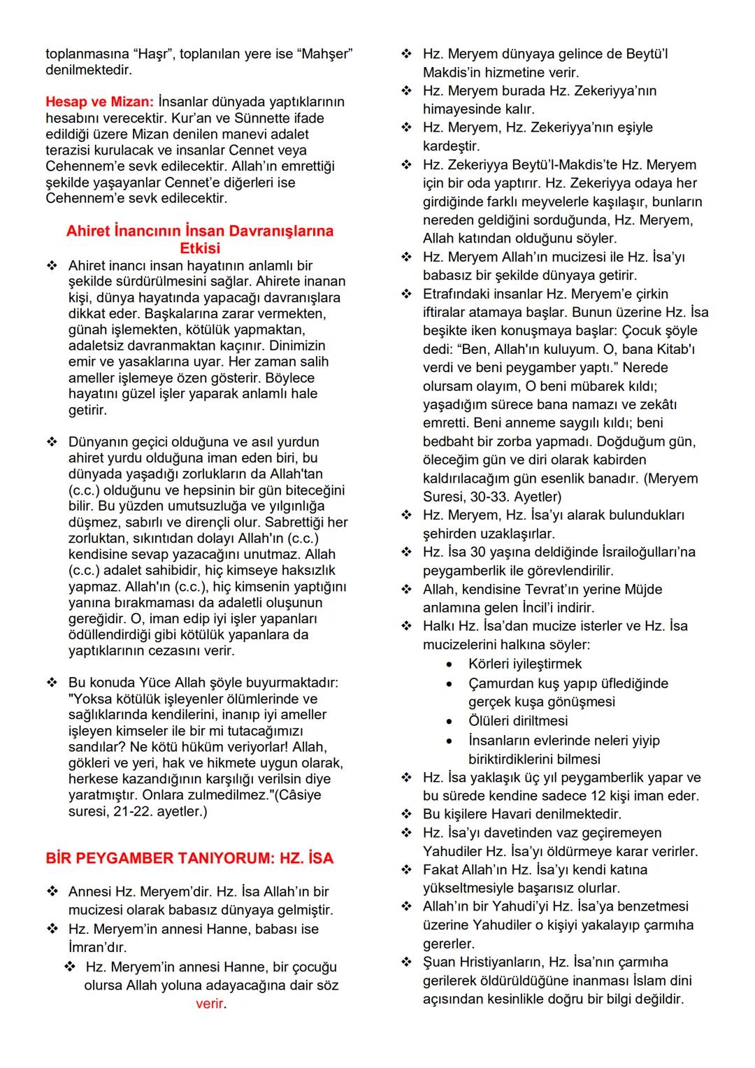 # 7. SINIF DİN KÜLTÜRÜ VE
AHLAK BİLGİSİ
# 1. ÜNİTE: MELEK VE AHİRET
İNANCI
## GÖRÜLEN VE GÖRÜLEMEYEN
VARLIKLAR
Varlıkları üç grupta incel