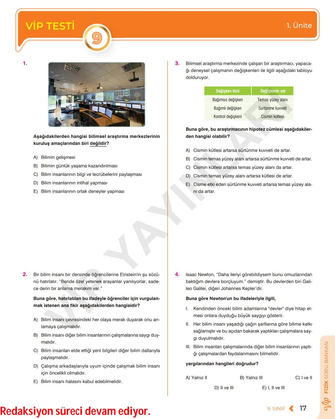 9.
SINIF
FİZİK
LARI
SORU BANKASI
VİDEO
ÇÖZÜM
MOBİL
KÜTÜPHANE
AKILLI
ТАНТА
Redaksiyon süreci devam ediyor.
YAYINLARI # BÖLÜM
Kavrama