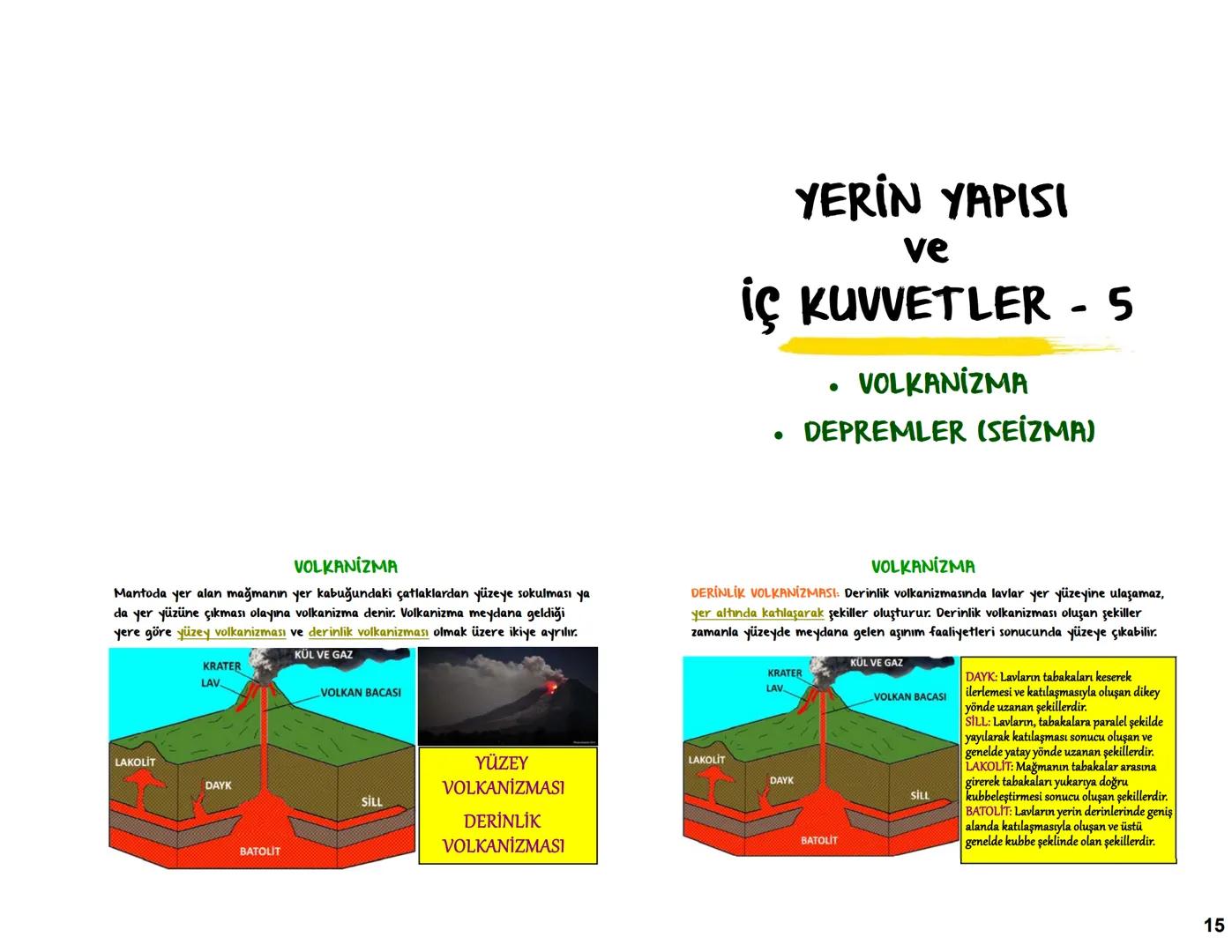 # YERİN YAPISI
ve
İÇ KUVVETLER - 1
* YERİN YAPISI
* LEVHA HAREKETLERİ
YERİN YAPISI VE OLUŞUM SÜRECİ
Big Bang teorisine göre evren, yak