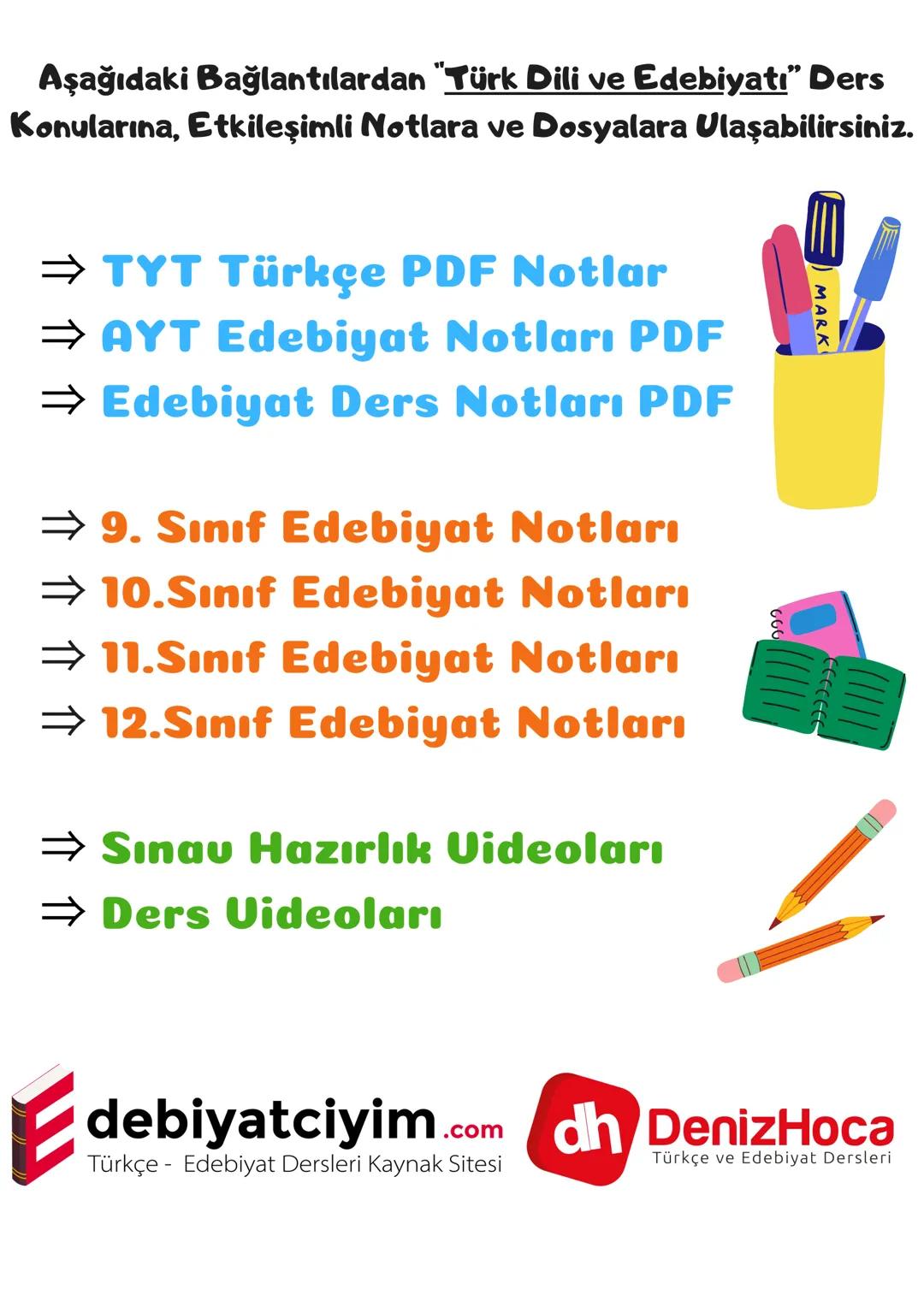 II.SINIF
TÜRK DİLİ VE EDEBİYATI
GİRİŞ ÜNİTESİ KONULARI
EDEBİYAT - TOPLUM İLİŞKİSİ
EDEBİYATIN SANAT AKIMLARIYLA İLİŞKİSİ
• KLASİSİZM
• ROMAN