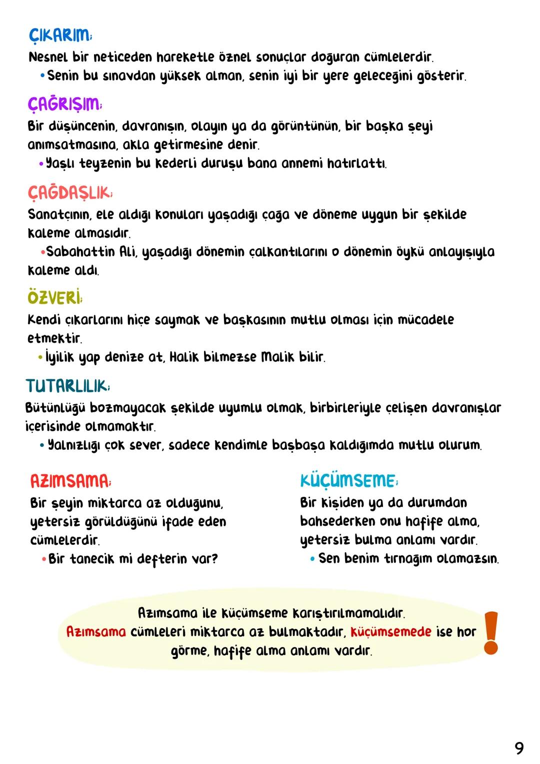 # Türkçe
İÇİNDEKİLER
Sözcükte Anlam 1
Cümlede Anlam 6
Anlatım Teknikleri. 11
Anlatım Biçimleri_ 14
Paragraf 16
Yazım Kuralları 22
No