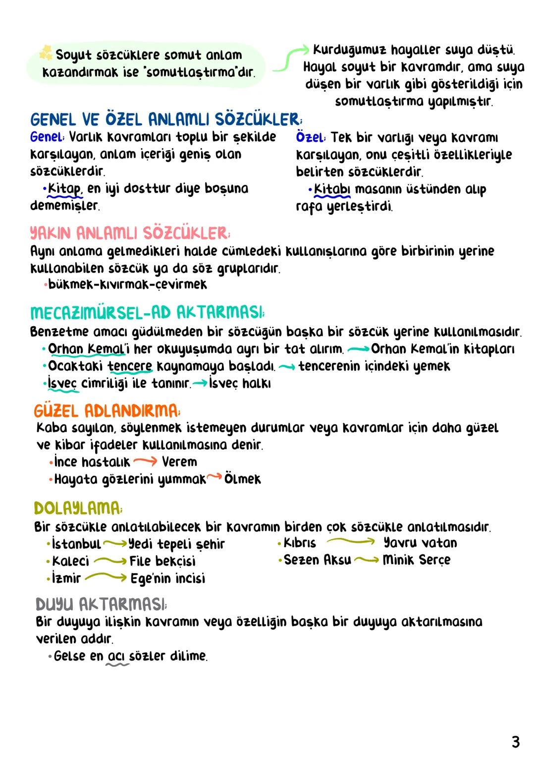 # Türkçe
İÇİNDEKİLER
Sözcükte Anlam 1
Cümlede Anlam 6
Anlatım Teknikleri. 11
Anlatım Biçimleri_ 14
Paragraf 16
Yazım Kuralları 22
No