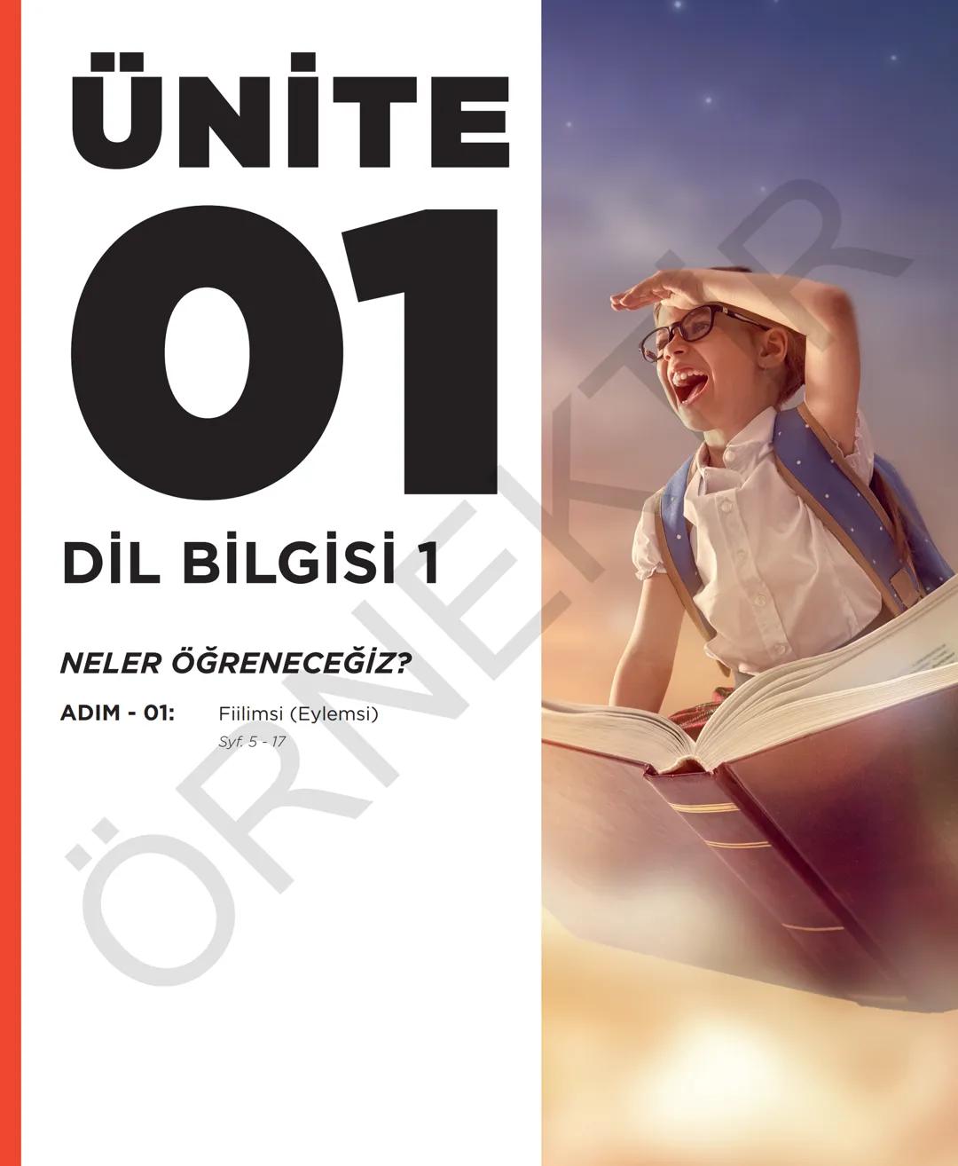 # 8. SINIF TÜRKÇE
Sevgili öğrenciler,
Soruları olduğu kadar etkinliği ve konu anlatımları da yeni nesil olan
Dergi Konseptinde Yeni Nesil D