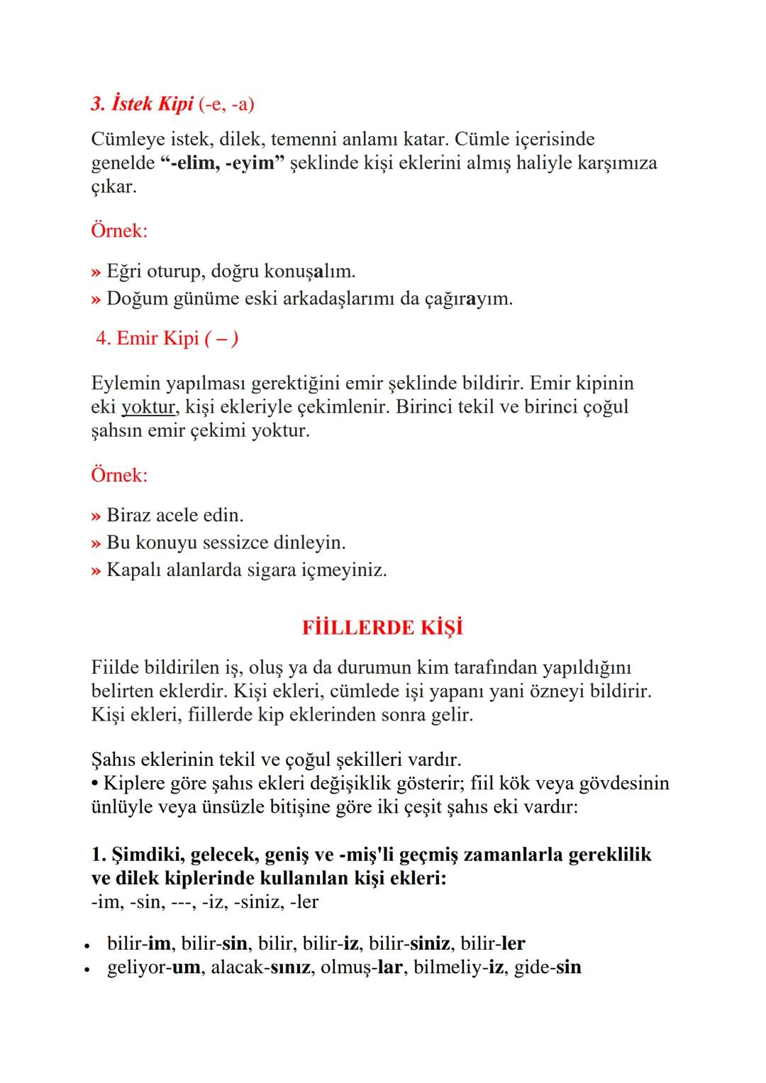 # Fiil Çekimi (Fiillerde Kip, Kişi, Olumsuzluk ve Soru)
## Çekimli Fiil Nedir?
Çekimli fiil, belirli bir zaman ya da dileği kişiyle birlik