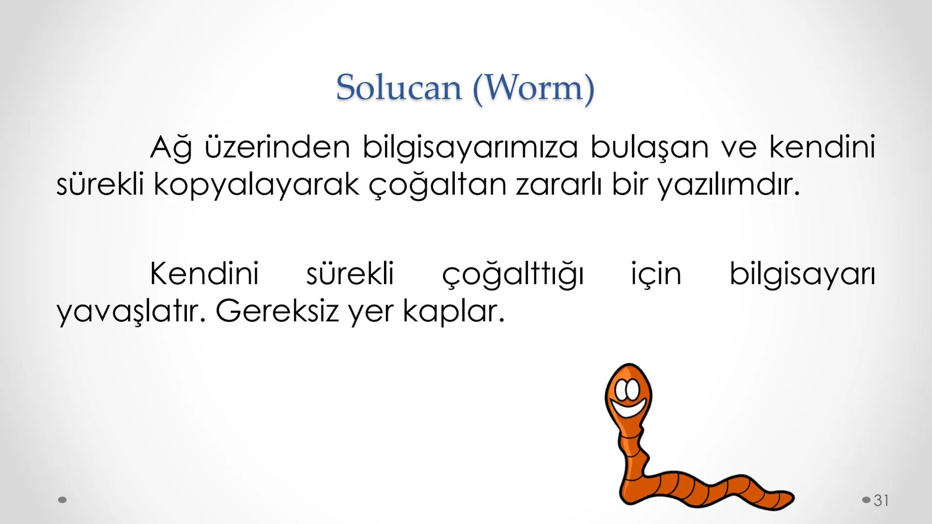 BİLİŞİM TEKNOLOJİLERİ VE YAZILIM DERSİ
ÜNİTE 2 - ETİK VE GÜVENLİK 1 - ETİK DEĞERLER
www
2 İnternet Etiği:
İnterneti kullanırken uyulması ve