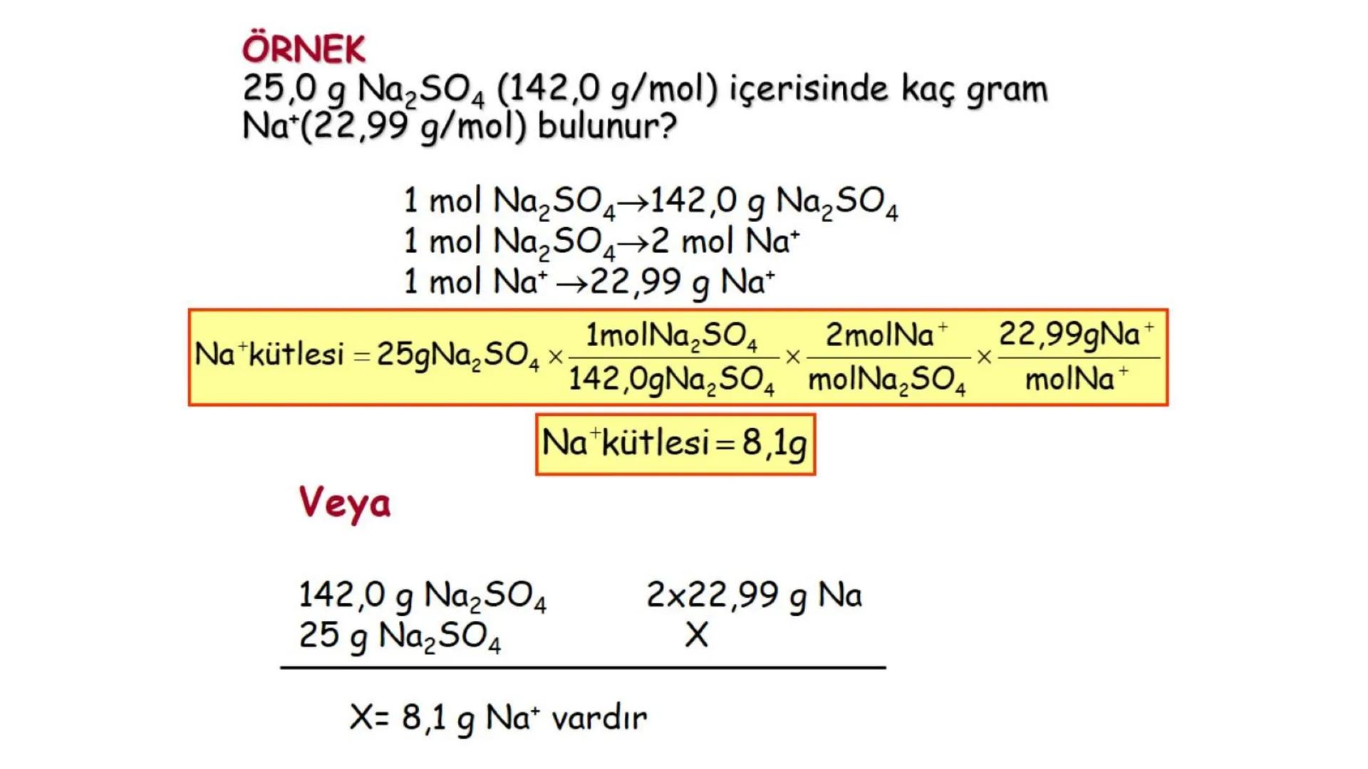 BÖLÜM 2
KISIM 1
Kimyasal Hesaplamalar BÖLÜM 2
KİMYASAL HESAPLAMALAR
(Mol Kavramı, atom kütlesi, mol kütlesi, en basit formül
bulma, reaksiyo
