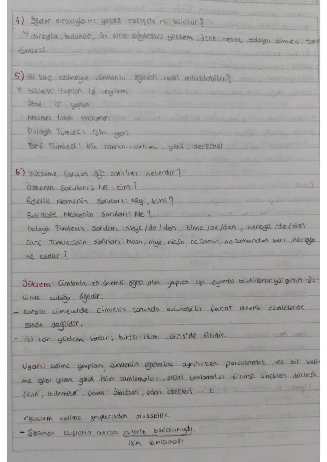 CÜMLENİN ÖĞELERİ
1) Cümle nedir?
> Düşünceyi, duyguyu, işi, haberi aktaran; en az bir telimeden olusan yog.
birimidir.
-
Yağmur yağıyor.