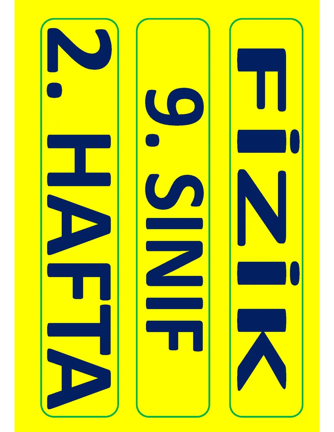 9. Sınıf Fizik | Fizik Biliminin Alt Dalları | YouTube-Mehmet Şerif Varlık