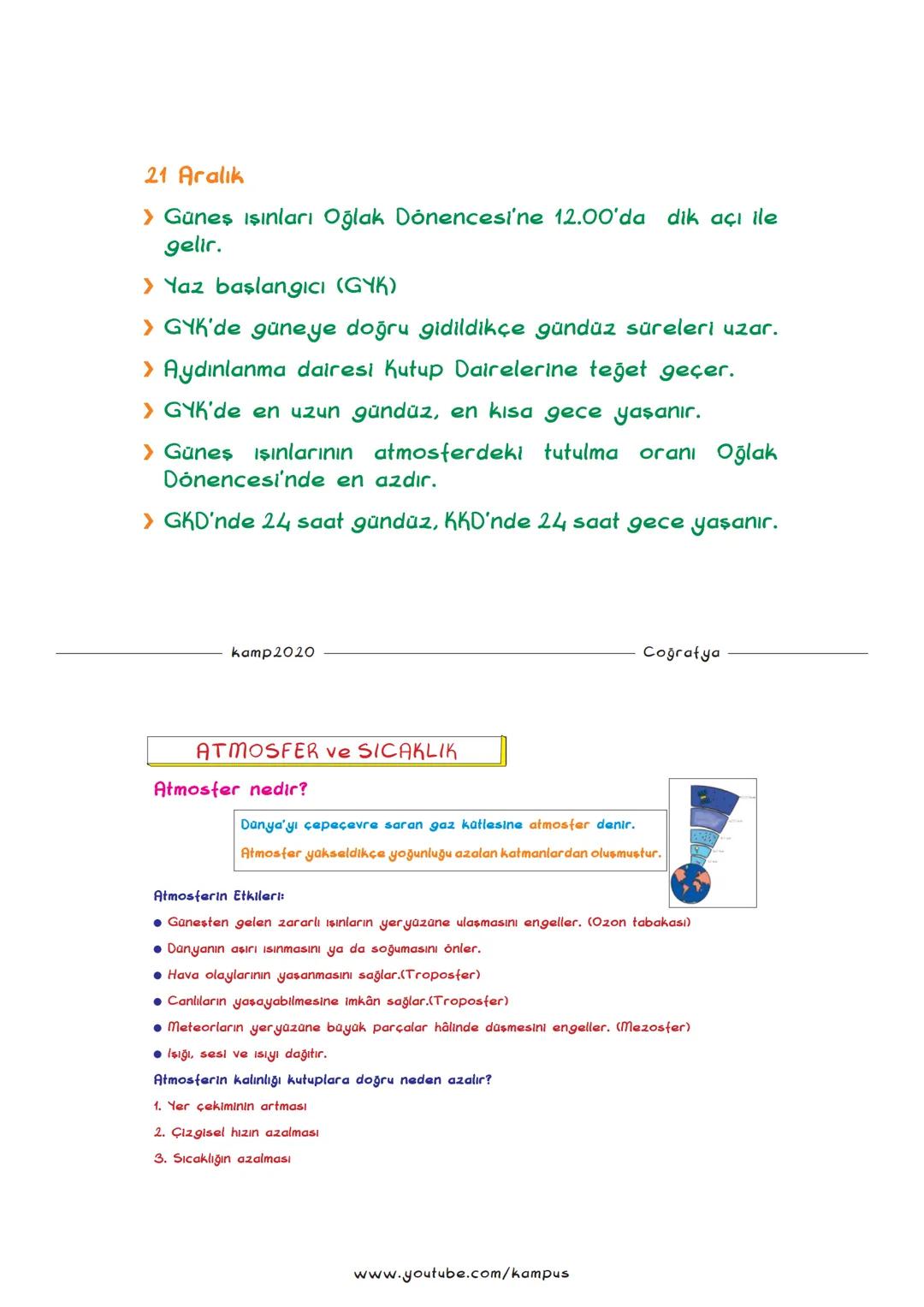 KAMP
2020
TYT COĞRAFYA FULL TEKRAR 2
KAMP
2020
COĞRAFYA FUUI TEKRAR
-
2 KONULARI
1. TOPRAK ve TİPLERİ
2. BITKI FORMASYONLARI
3. YERYÜZÜNDE S