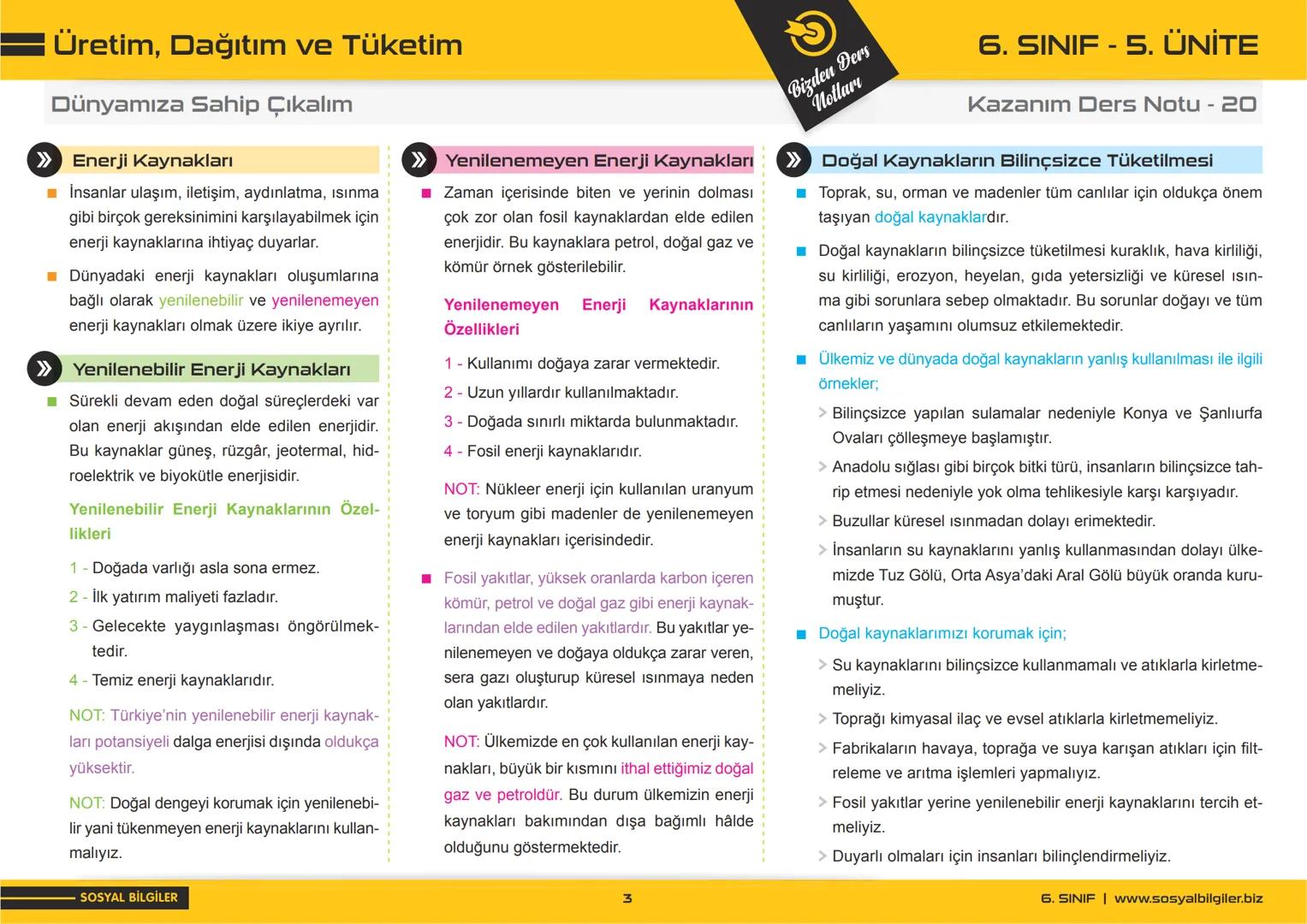 6.SINIF
I, 2, 3, 4, 5 ve
6.ÜNİTE
DERS NOTLARI
sosyalbilgiler.biz
Seyhmus Yüce 6.SINIF
I.ÜNİTE
DERS NOTLARI
sosyalbilgiler.biz
Seyhmus Yüce B