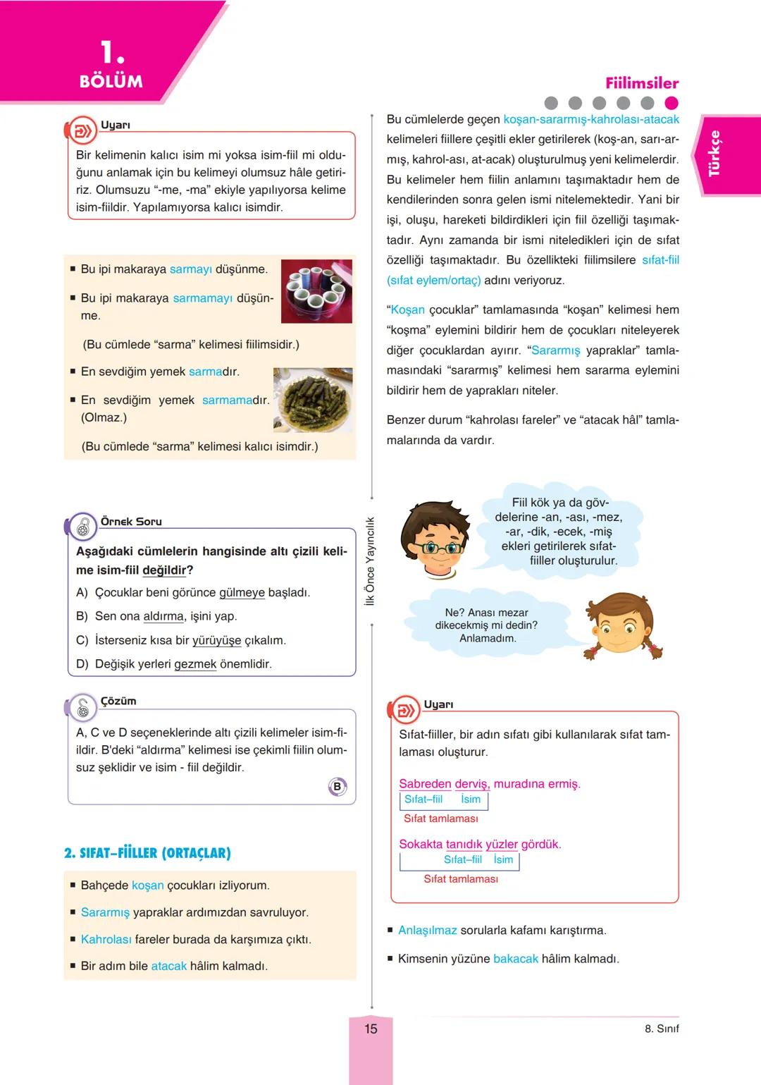 OKULA YARDIMCI - LGS SINAVINA HAZIRLIK
TÜM DERSLER
KONU ANLATIMI
"YENİ NESİL SORULARLA ZENGİNLEŞTİRİLMİŞTİR"
Konu anlatımı
bölümleri
ayr