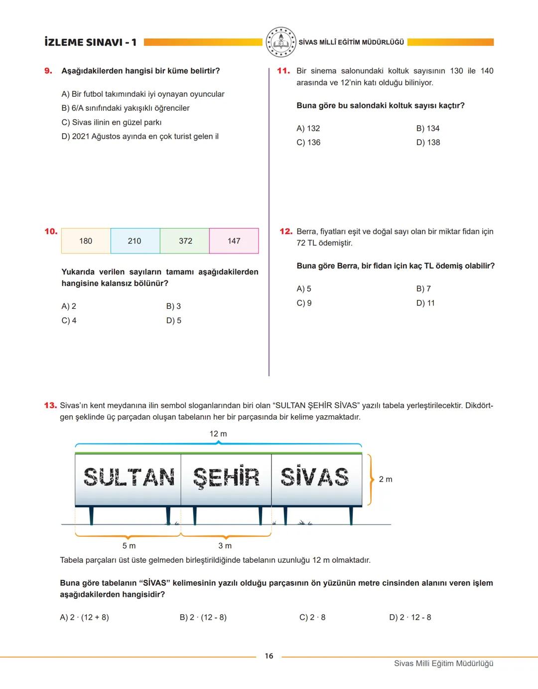 6. SINIF
1.
İZLEME
SINAVI
Düşlerinize Yaklaştıran Köprüler kuruyoruz.
KÖPRÜ
Projesi
Kurslarda Öğretimin Planlanması ve Rehberlikte Üstün