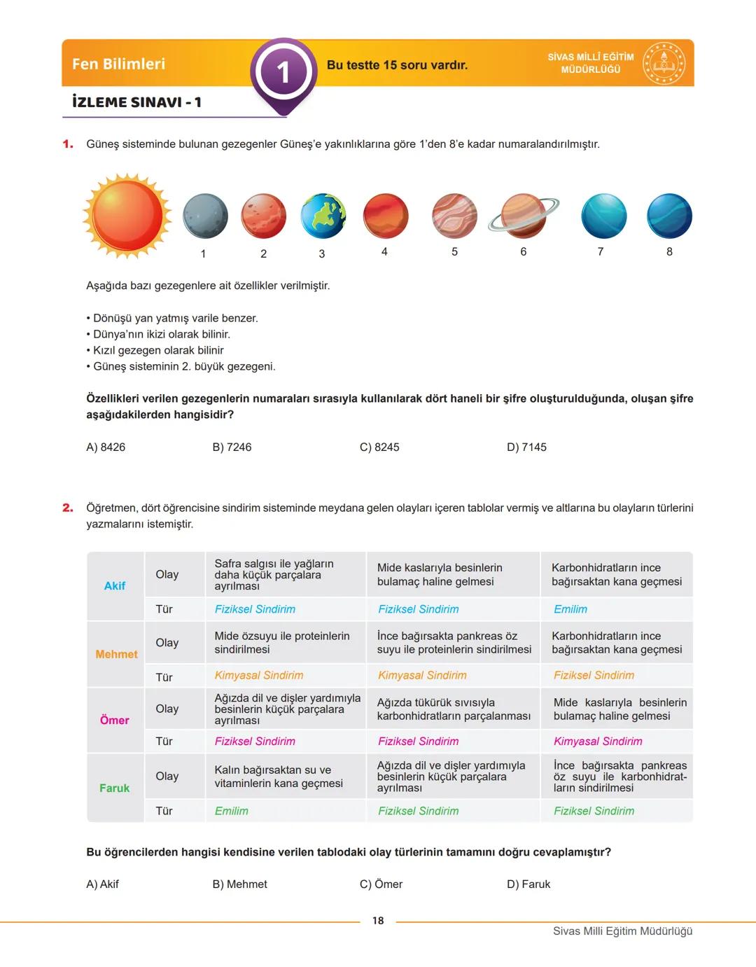 6. SINIF
1.
İZLEME
SINAVI
Düşlerinize Yaklaştıran Köprüler kuruyoruz.
KÖPRÜ
Projesi
Kurslarda Öğretimin Planlanması ve Rehberlikte Üstün