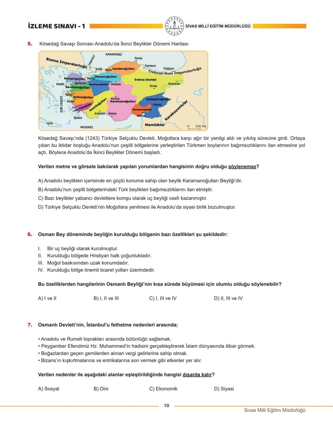 7. SINIF
1.
İZLEME
SINAVI
Düşlerinize Yaklaştıran Köprüler kuruyoruz.
KÖPRÜ
Projesi
Kurslarda Öğretimin Planlanması ve Rehberlikte Üstün